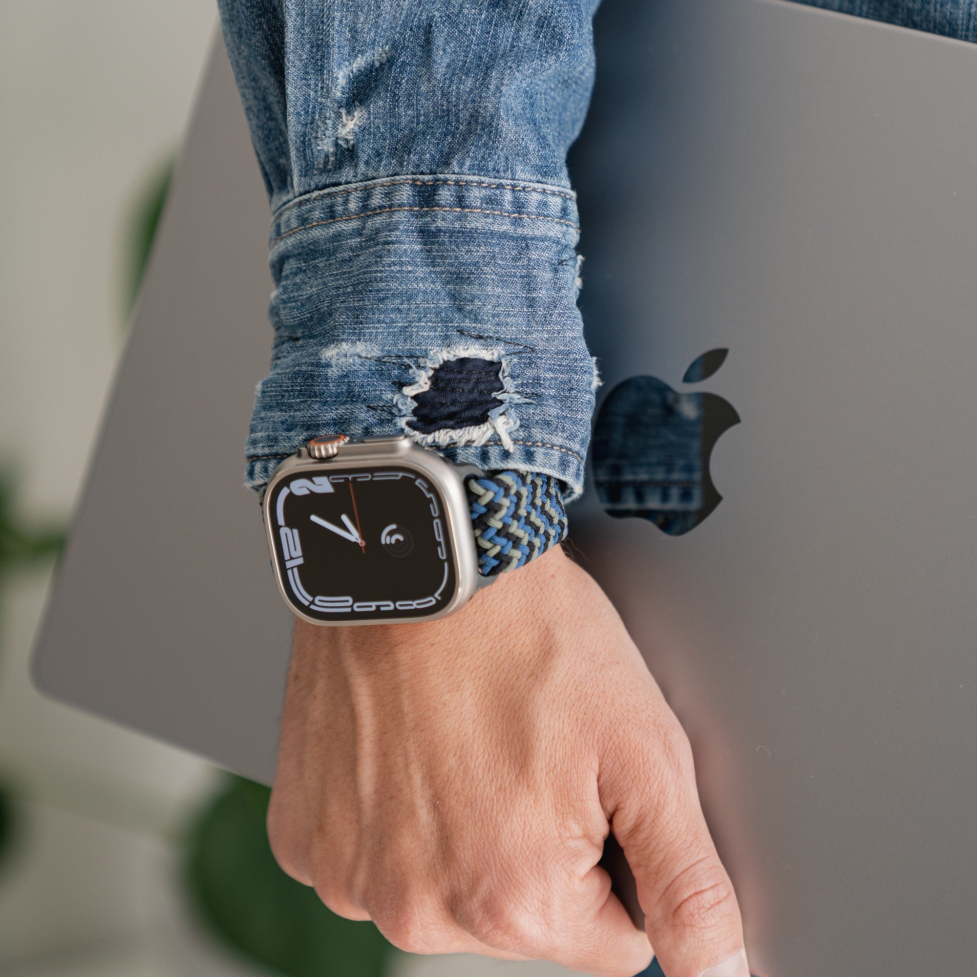 arktisband Apple Watch geflochtenes Flex Loop Multicolor Armband - Image 53