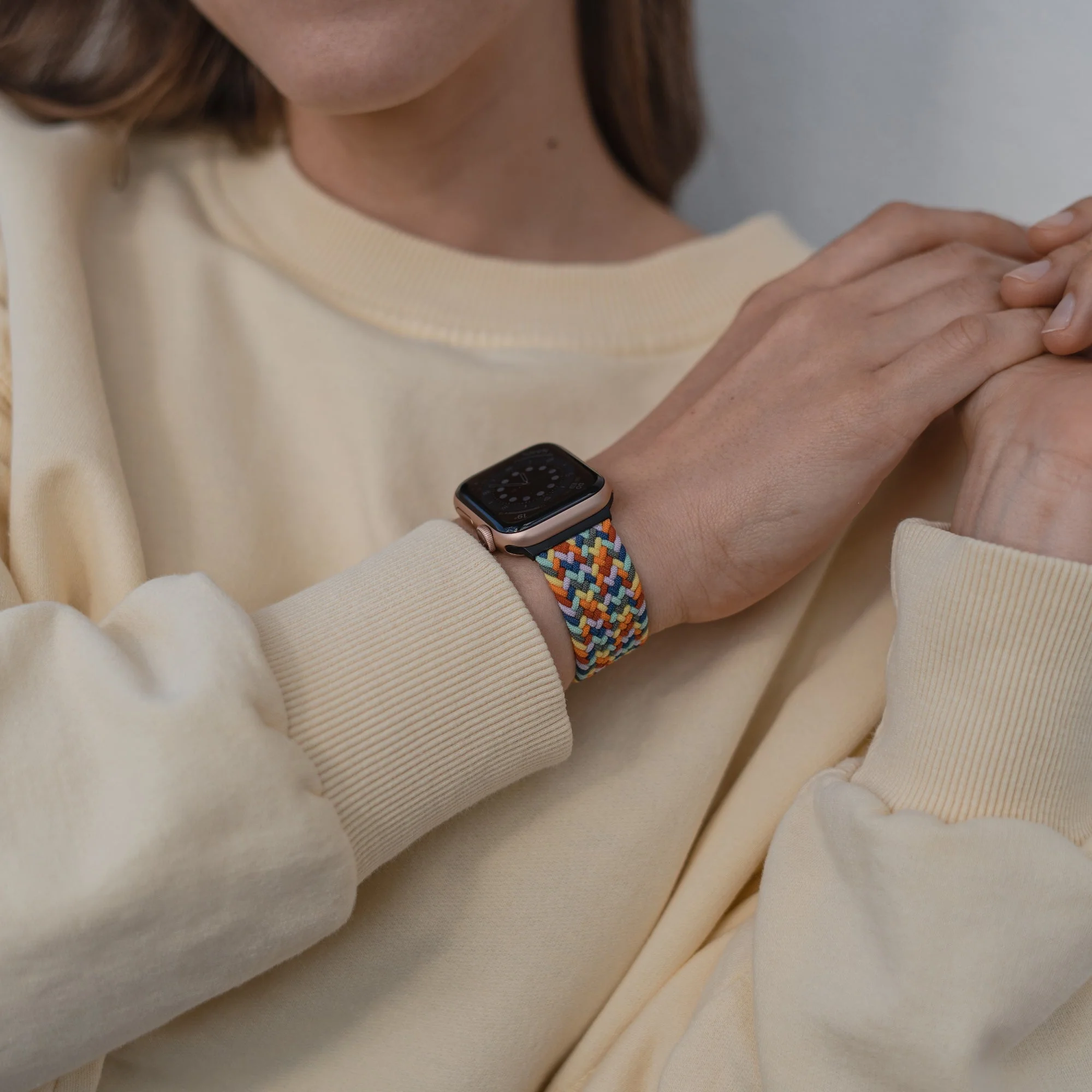 arktisband Apple Watch geflochtenes Flex Loop Multicolor Armband - Image 59