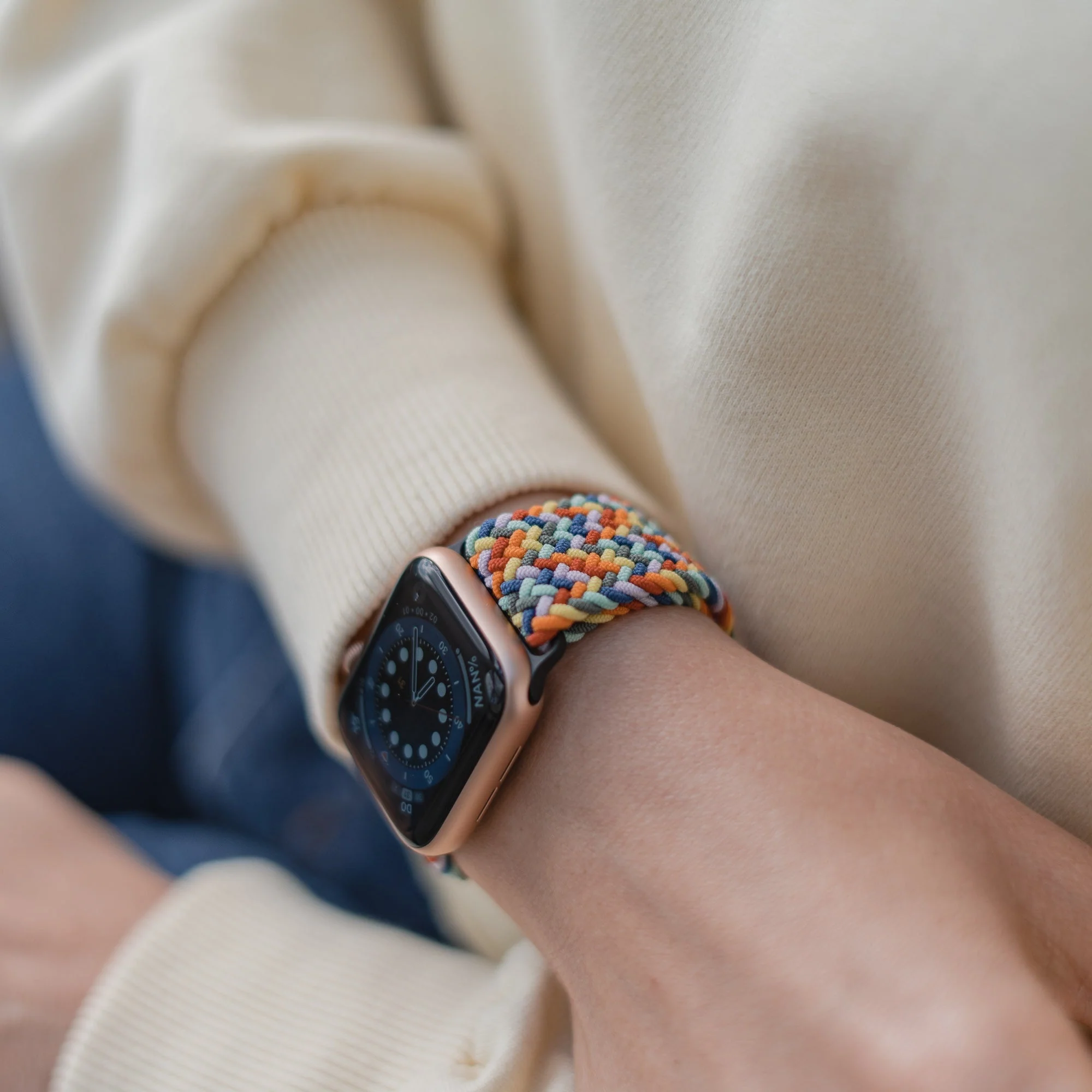 arktisband Apple Watch geflochtenes Flex Loop Multicolor Armband - Image 60