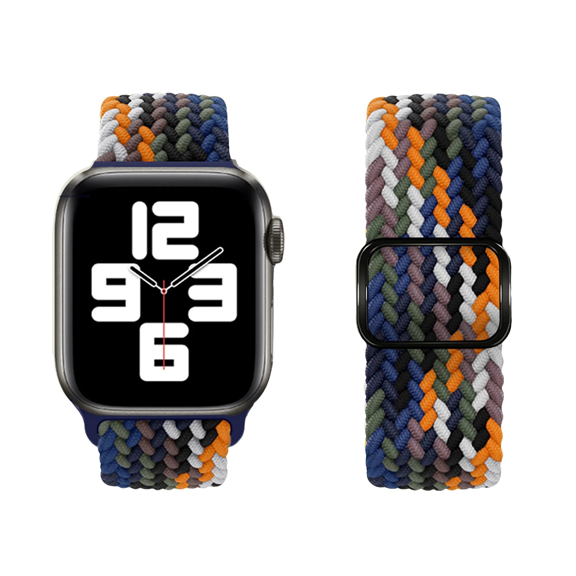 arktisband Apple Watch geflochtenes Flex Loop Multicolor Armband - Image 9