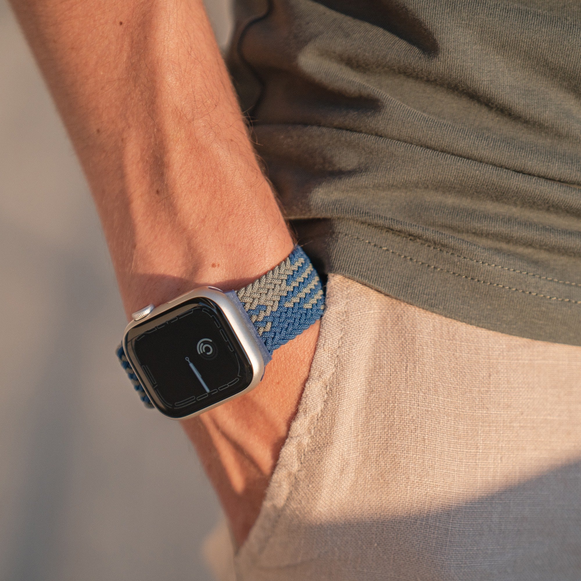 arktisband Apple Watch geflochtenes Flex Loop TwoTone Armband - Image 35