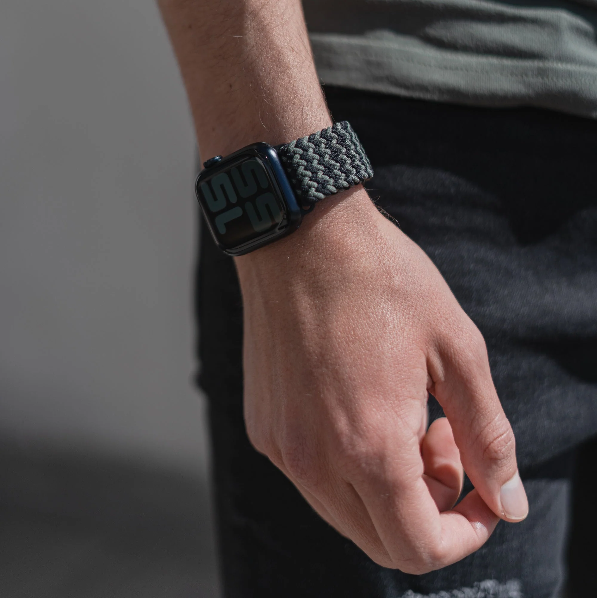 arktisband Apple Watch geflochtenes Flex Loop TwoTone Armband - Image 5