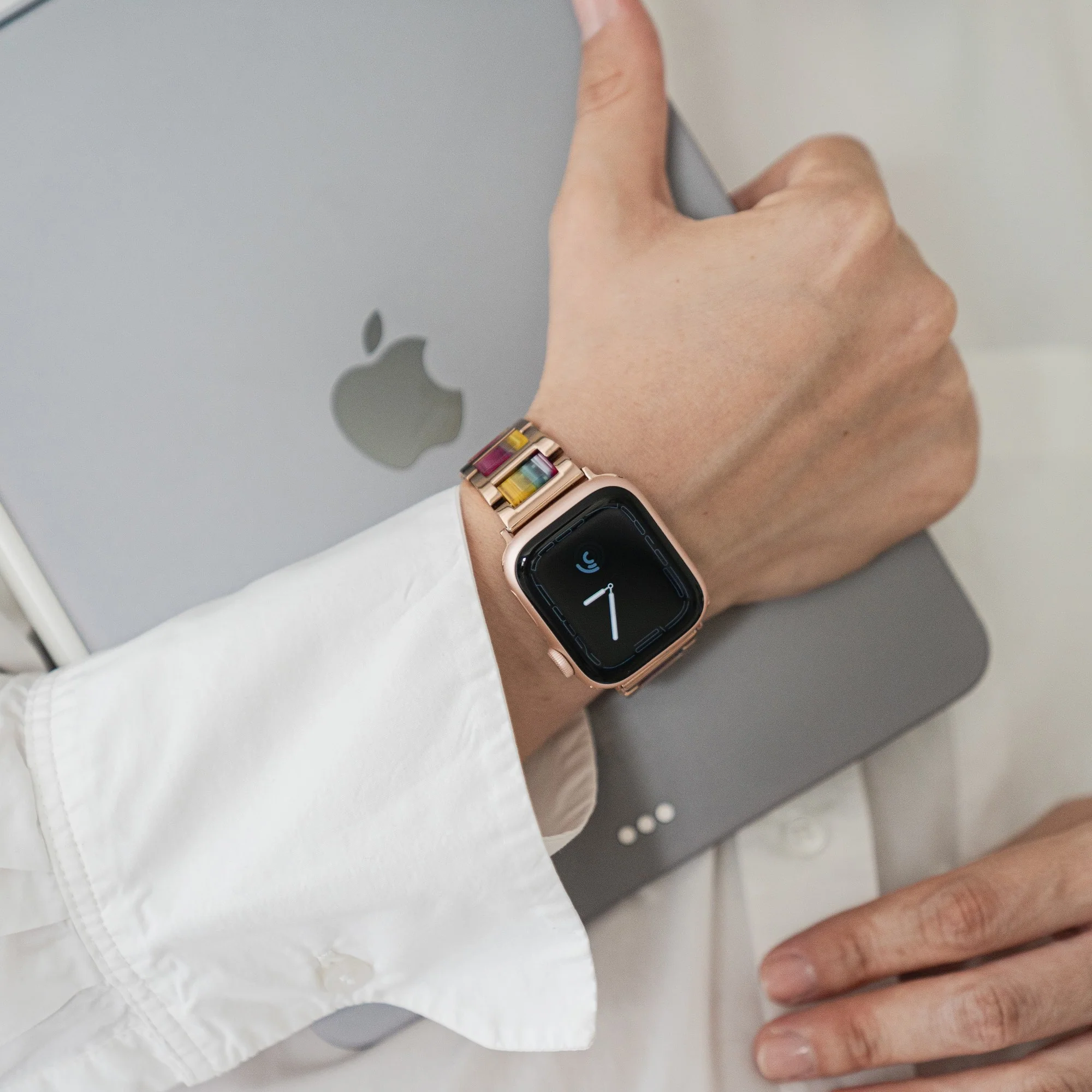 arktisband Apple Watch Gliederarmband "Namaste" - Image 11
