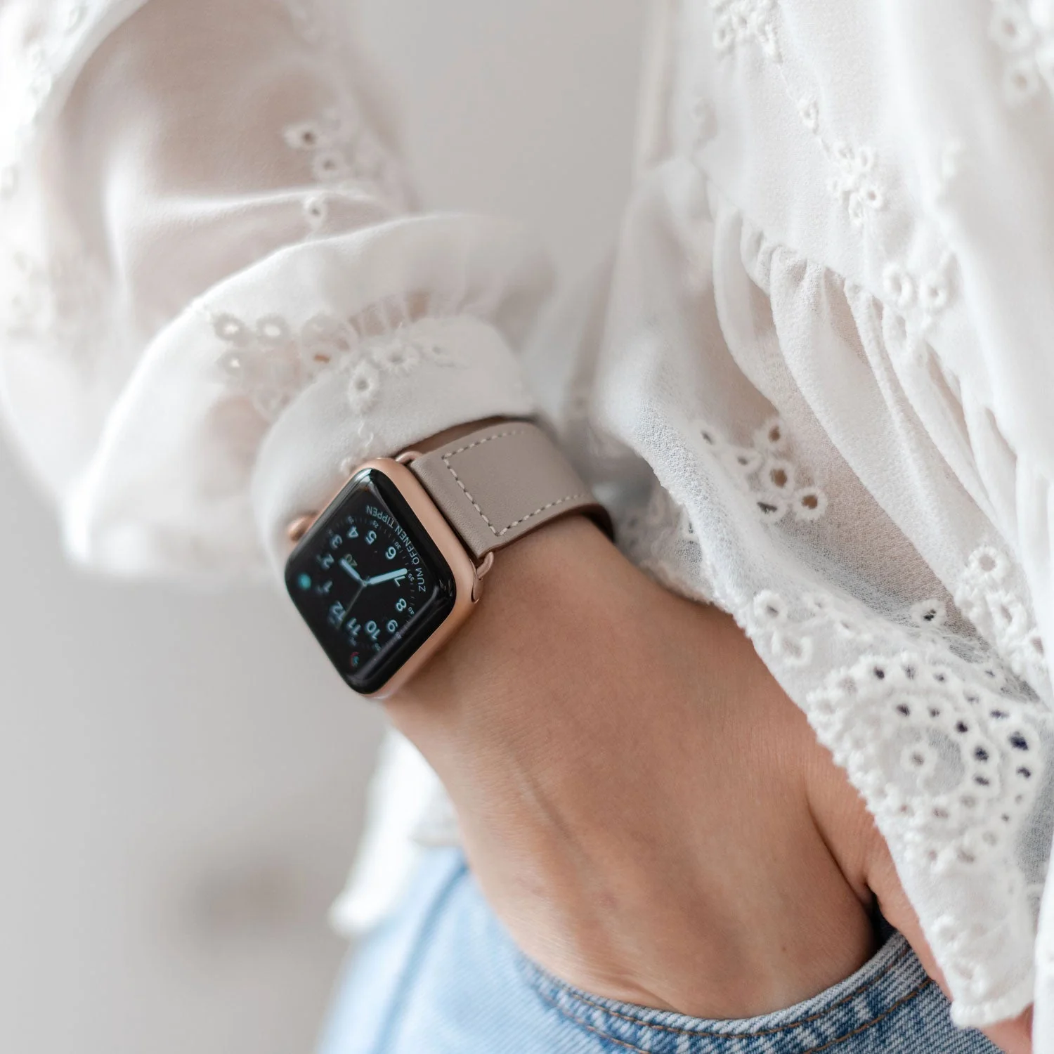 arktisband Apple Watch Lederarmband "Novus" - Image 6