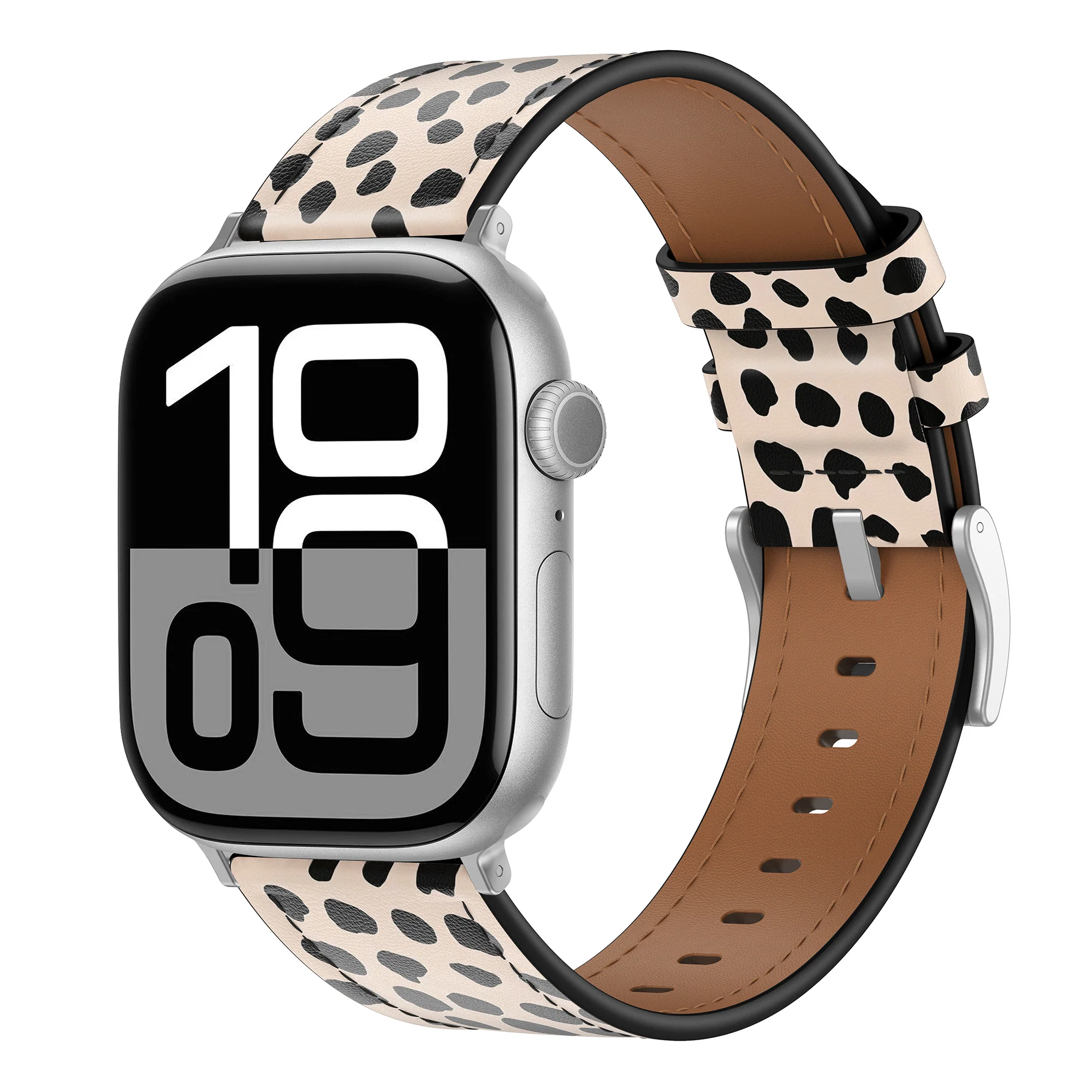 arktisband Apple Watch Lederarmband „Studio“ - Cheetah - Image 5