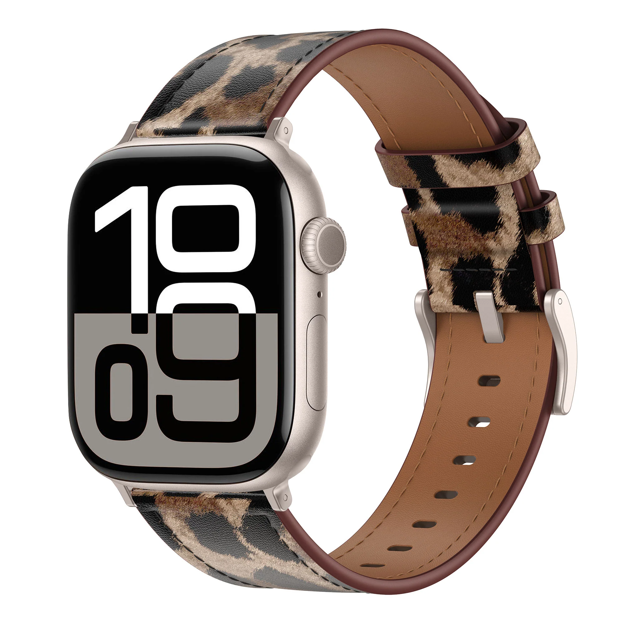 arktisband Apple Watch Lederarmband „Studio“ - Leo