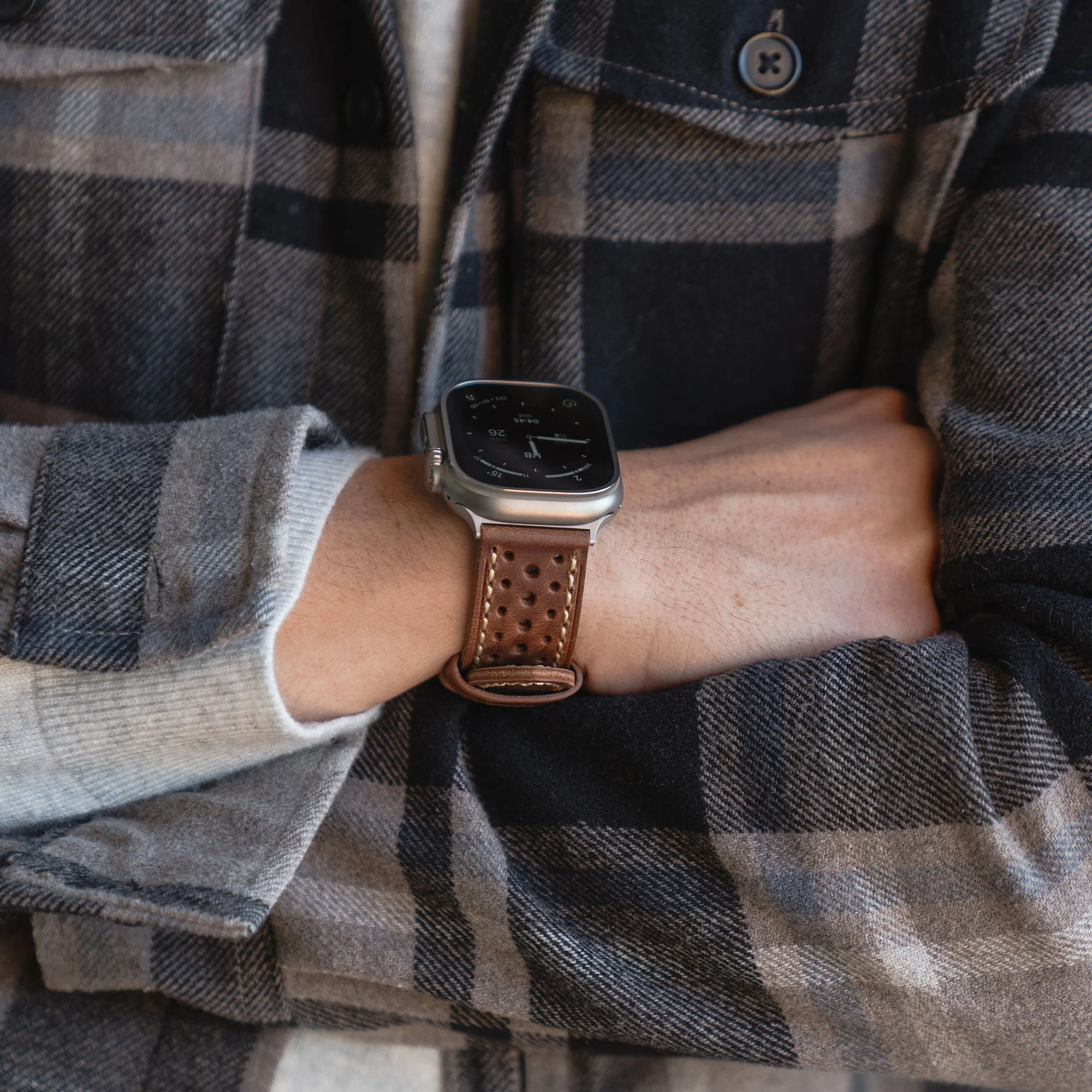 arktisband Apple Watch Lederarmband "Toronto" - Image 4