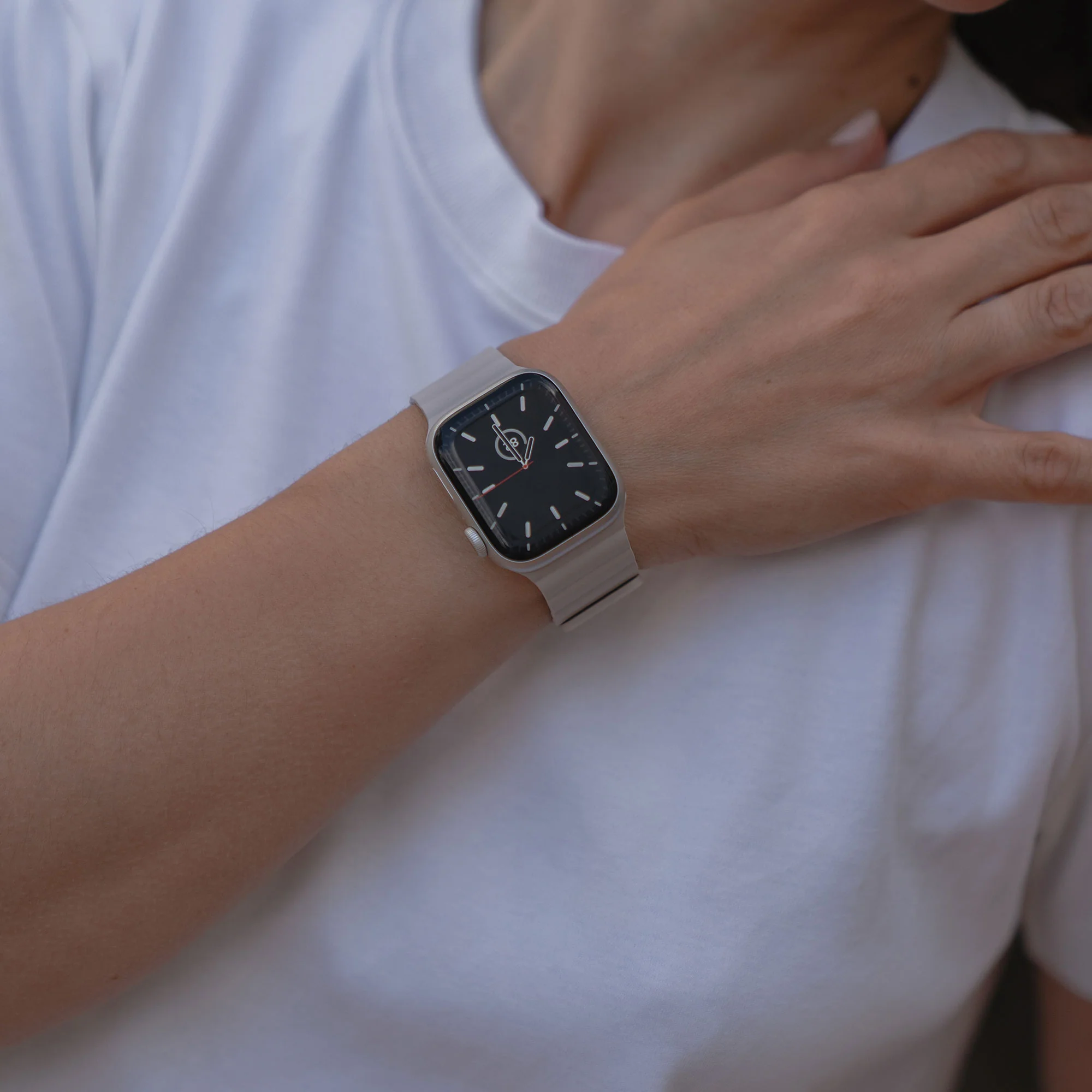 arktisband Apple Watch magnetisches Silikonarmband "Ligo" - Image 11