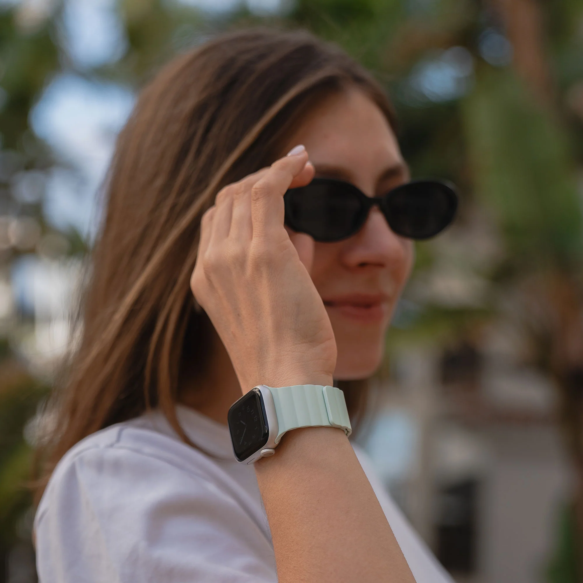 arktisband Apple Watch magnetisches Silikonarmband "Ligo" - Image 18