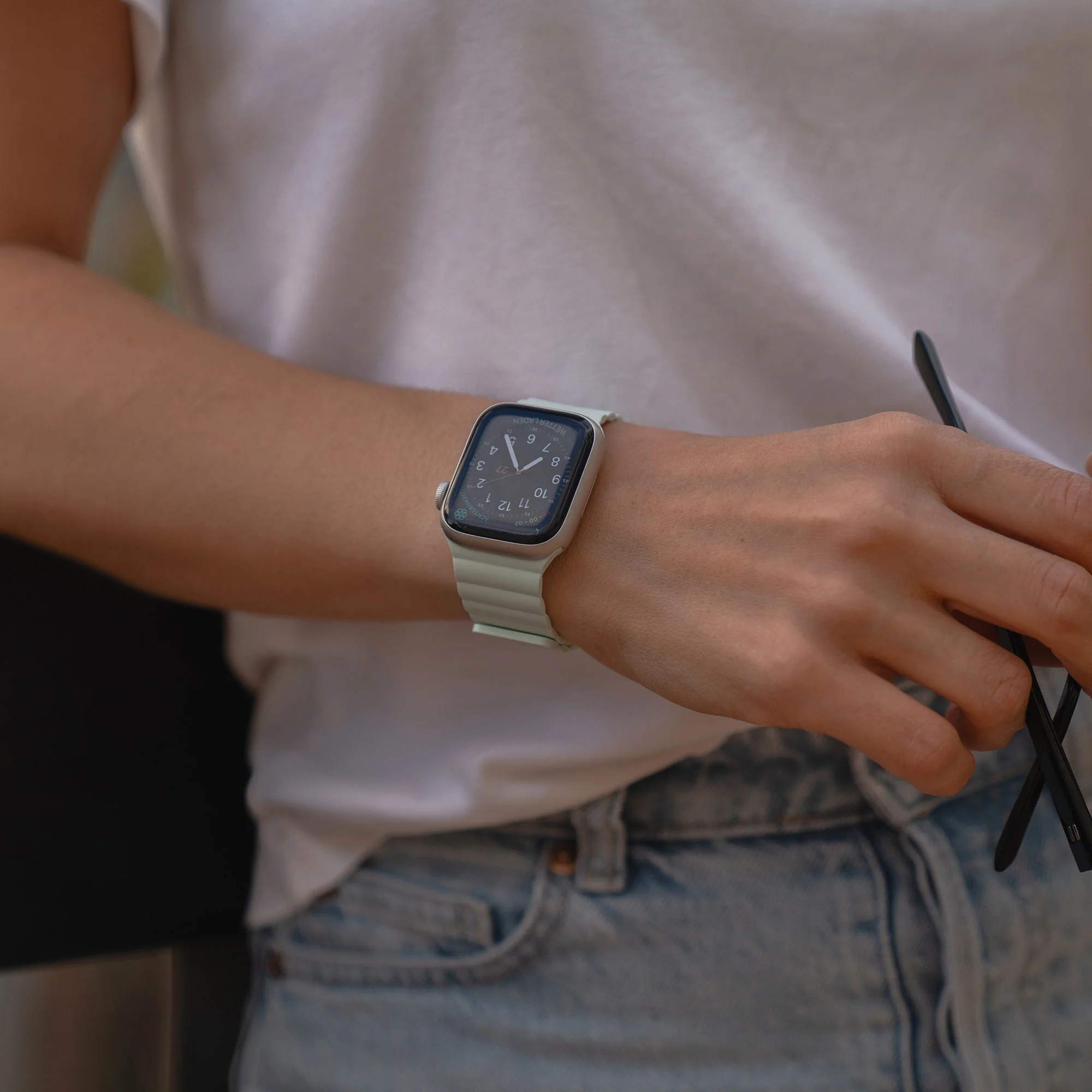 arktisband Apple Watch magnetisches Silikonarmband "Ligo" - Image 19