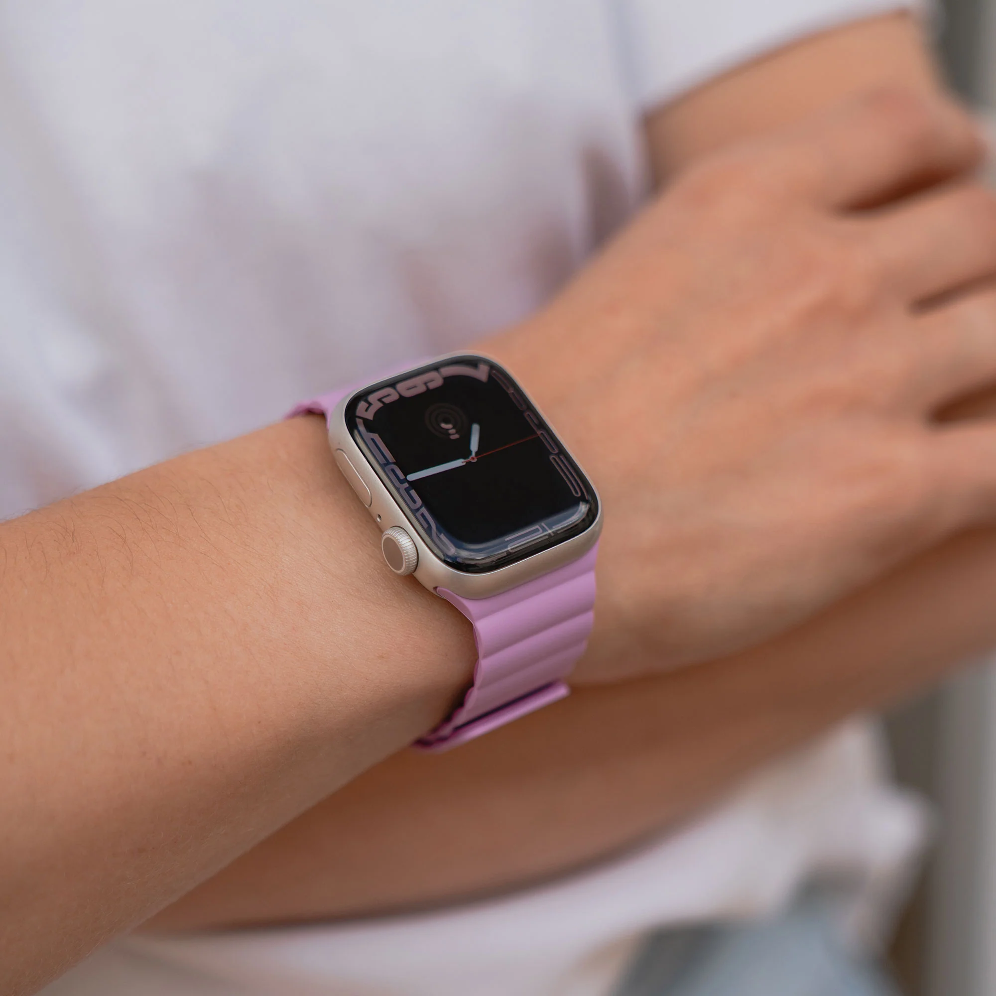 arktisband Apple Watch magnetisches Silikonarmband "Ligo" - Image 23