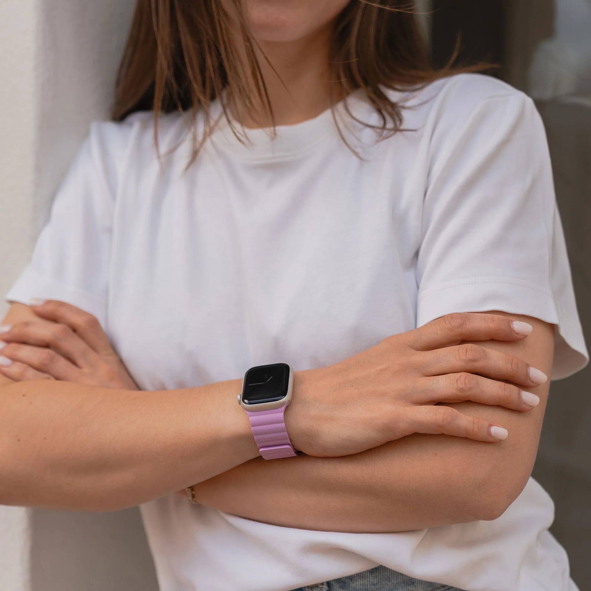 arktisband Apple Watch magnetisches Silikonarmband "Ligo" - Image 25