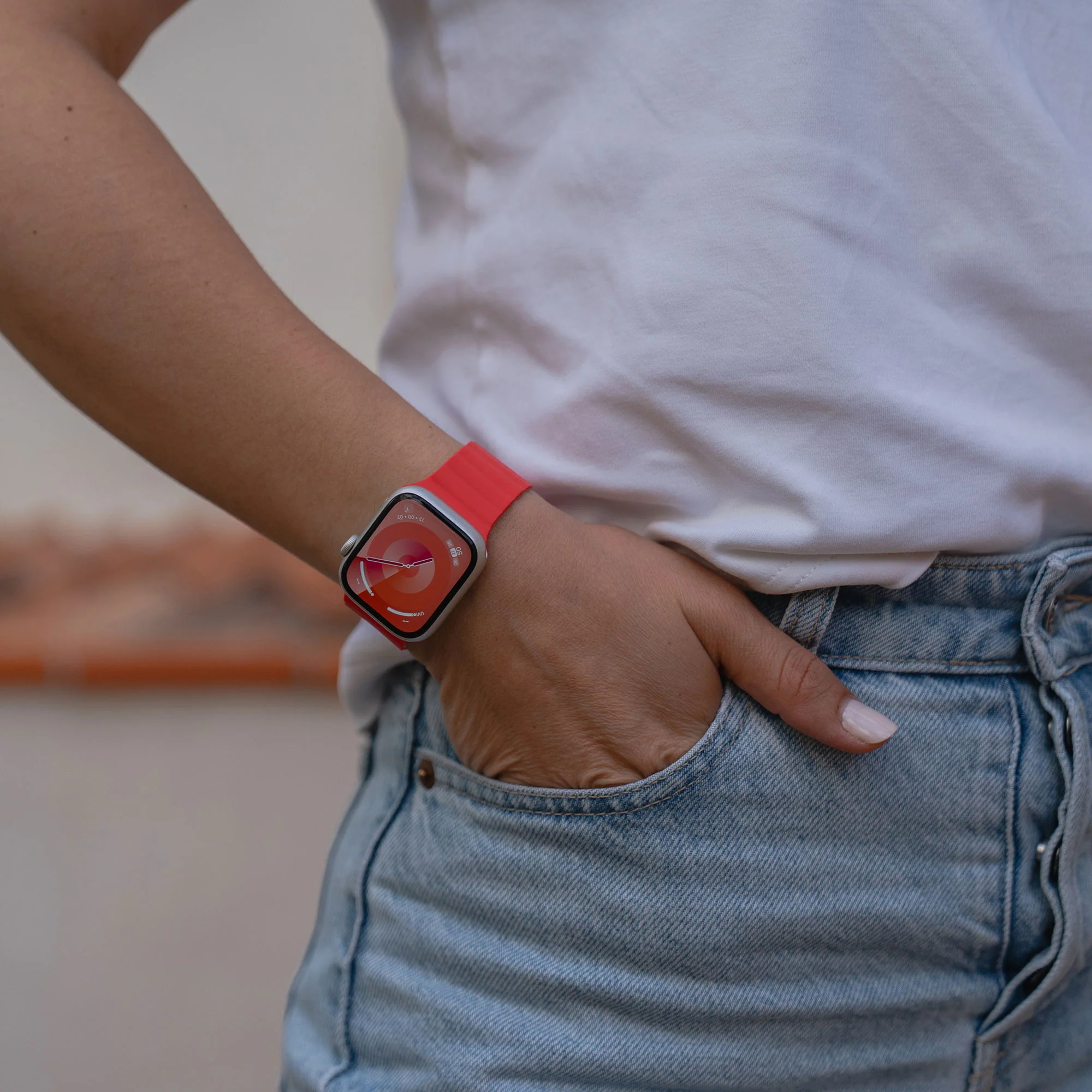arktisband Apple Watch magnetisches Silikonarmband "Ligo" - Image 38
