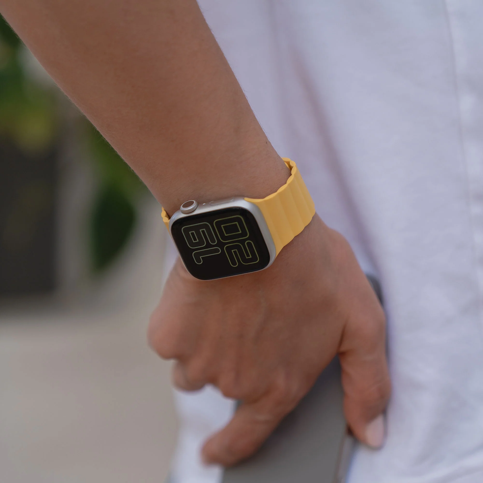 arktisband Apple Watch magnetisches Silikonarmband "Ligo" - Image 45