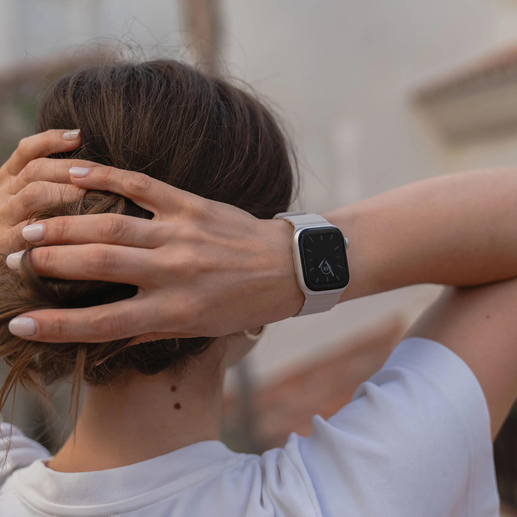 arktisband Apple Watch magnetisches Silikonarmband "Ligo" - Image 8