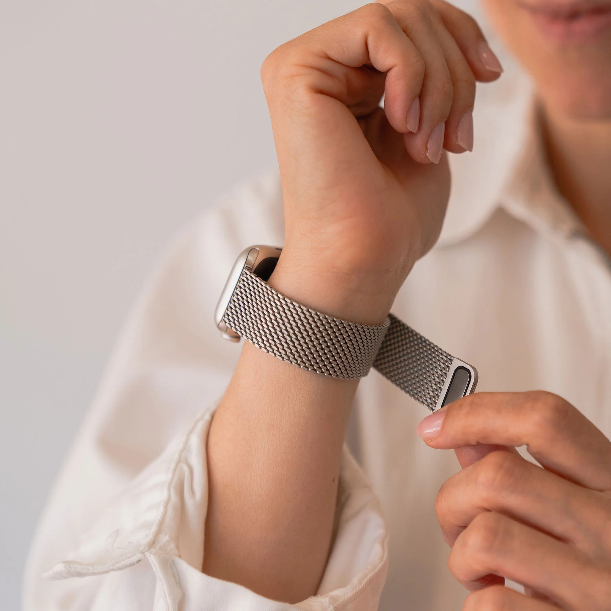 arktisband Apple Watch Milanaise Armband "Bold" - Image 15