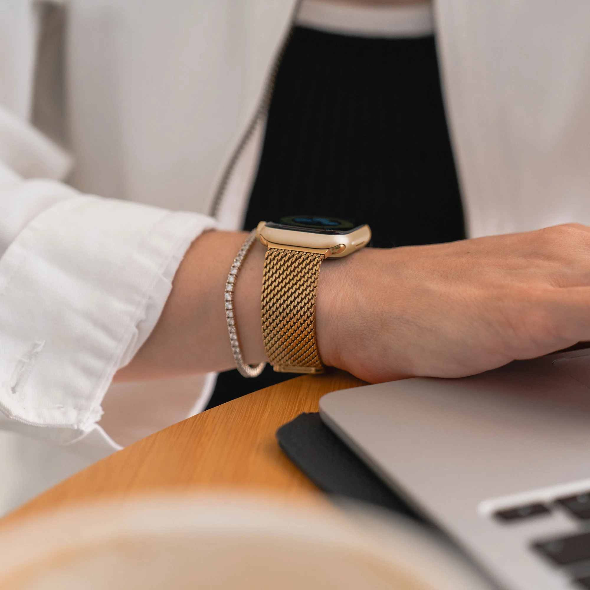 arktisband Apple Watch Milanaise Armband "Bold" - Image 20