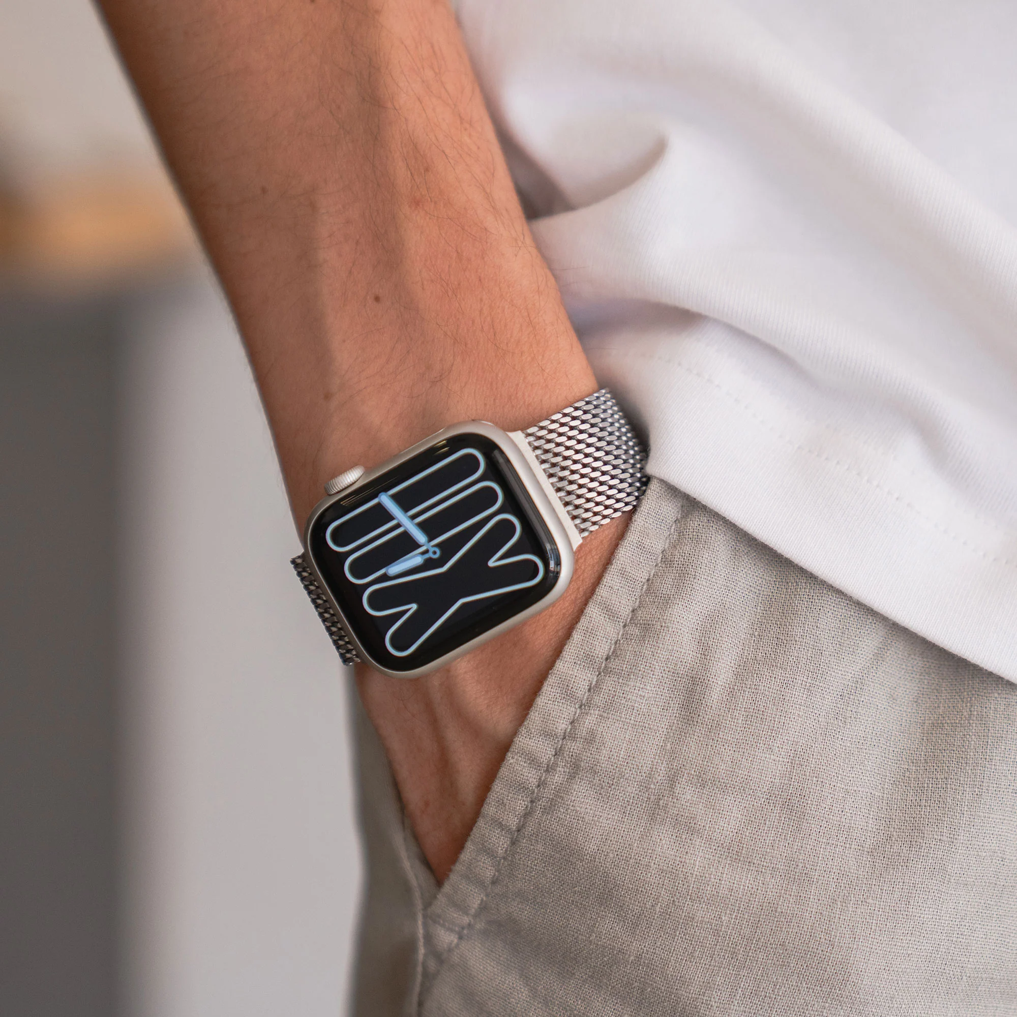 arktisband Apple Watch Milanaise Armband "Bold" - Image 3