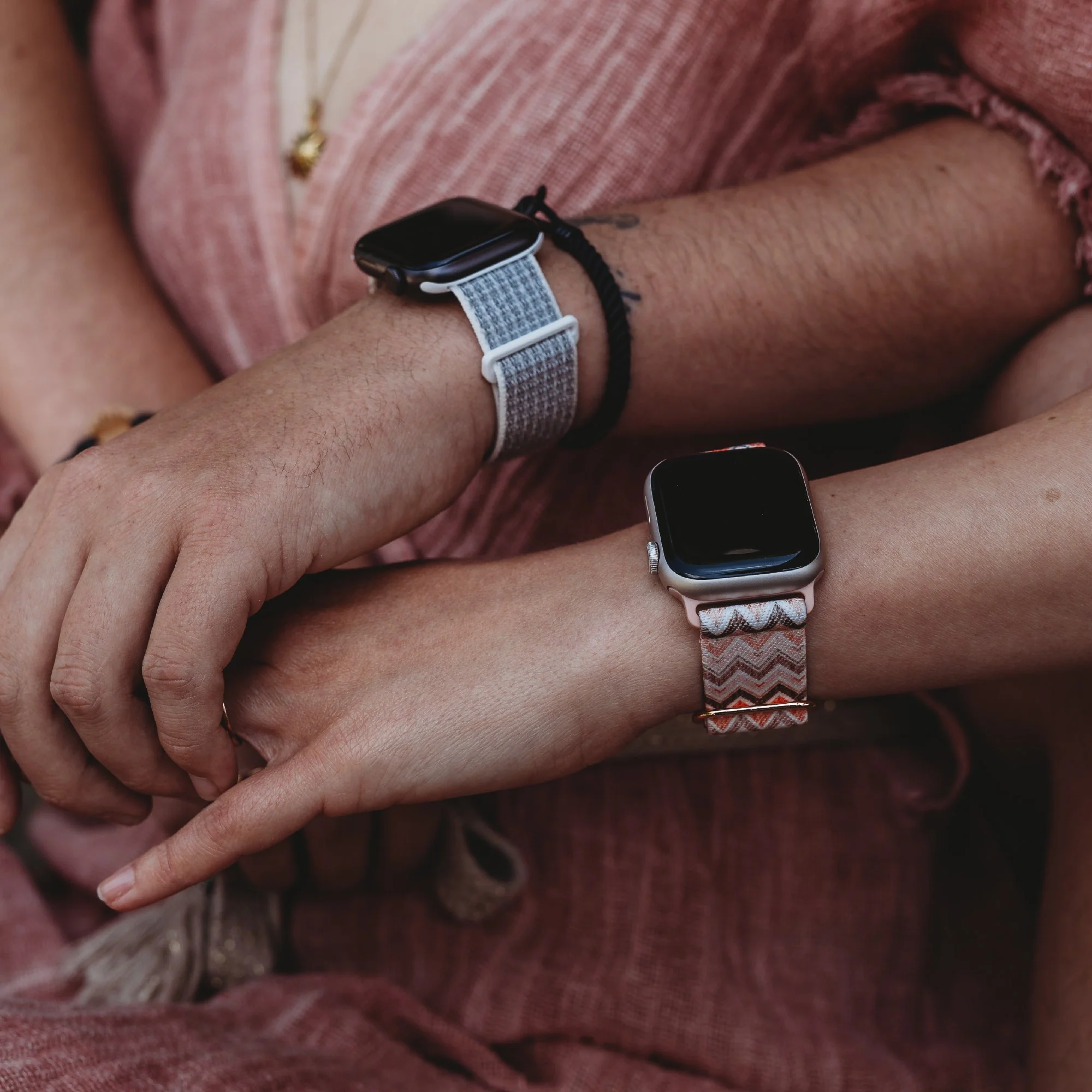 arktisband Apple Watch Nylon Loop "Hippie Vibes" - Image 4