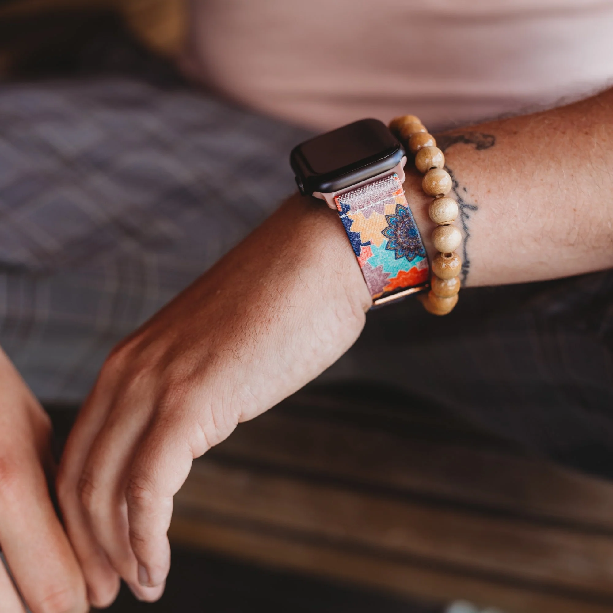 arktisband Apple Watch Nylon Loop "Hippie Vibes" - Image 45