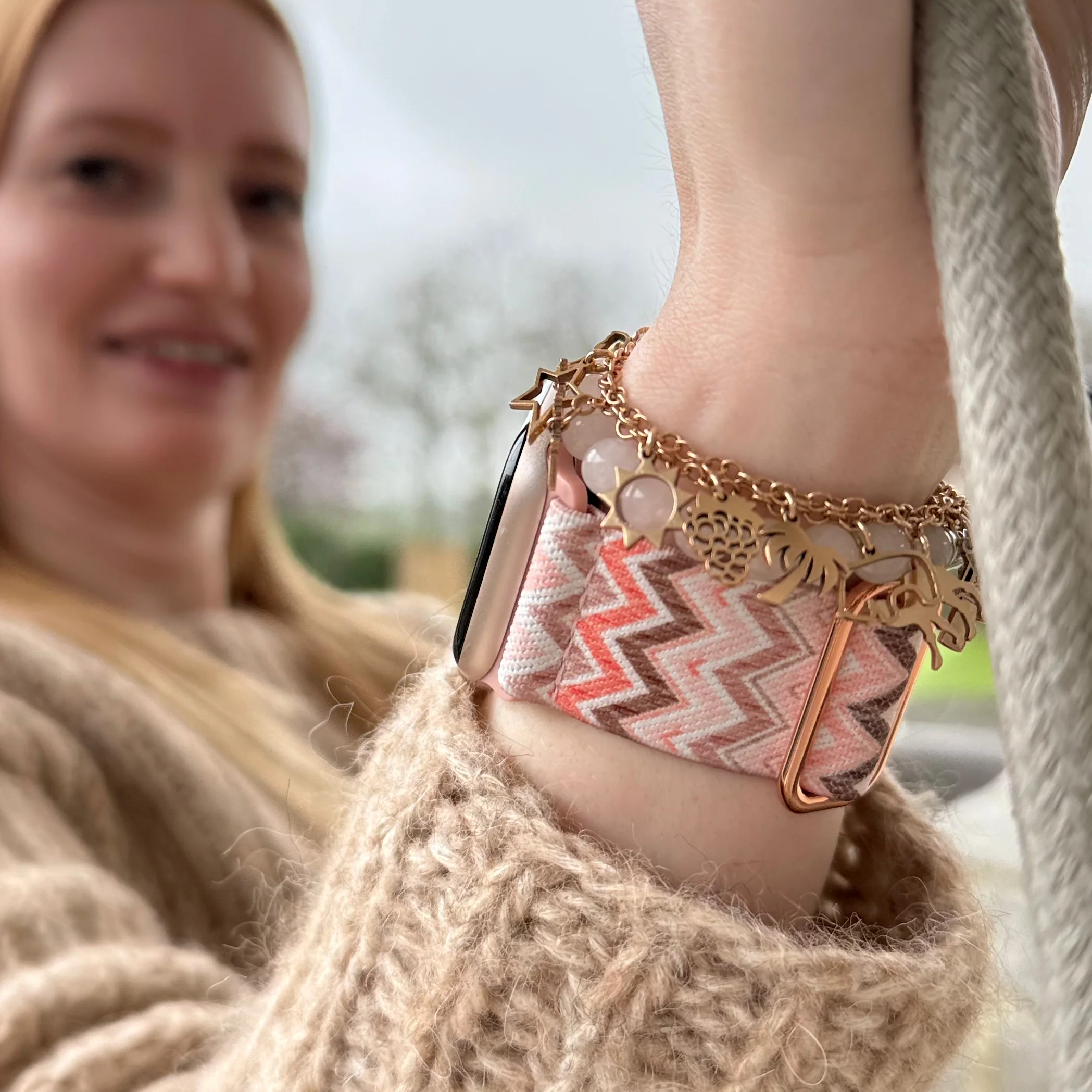 arktisband Apple Watch Nylon Loop "Hippie Vibes" - Image 6