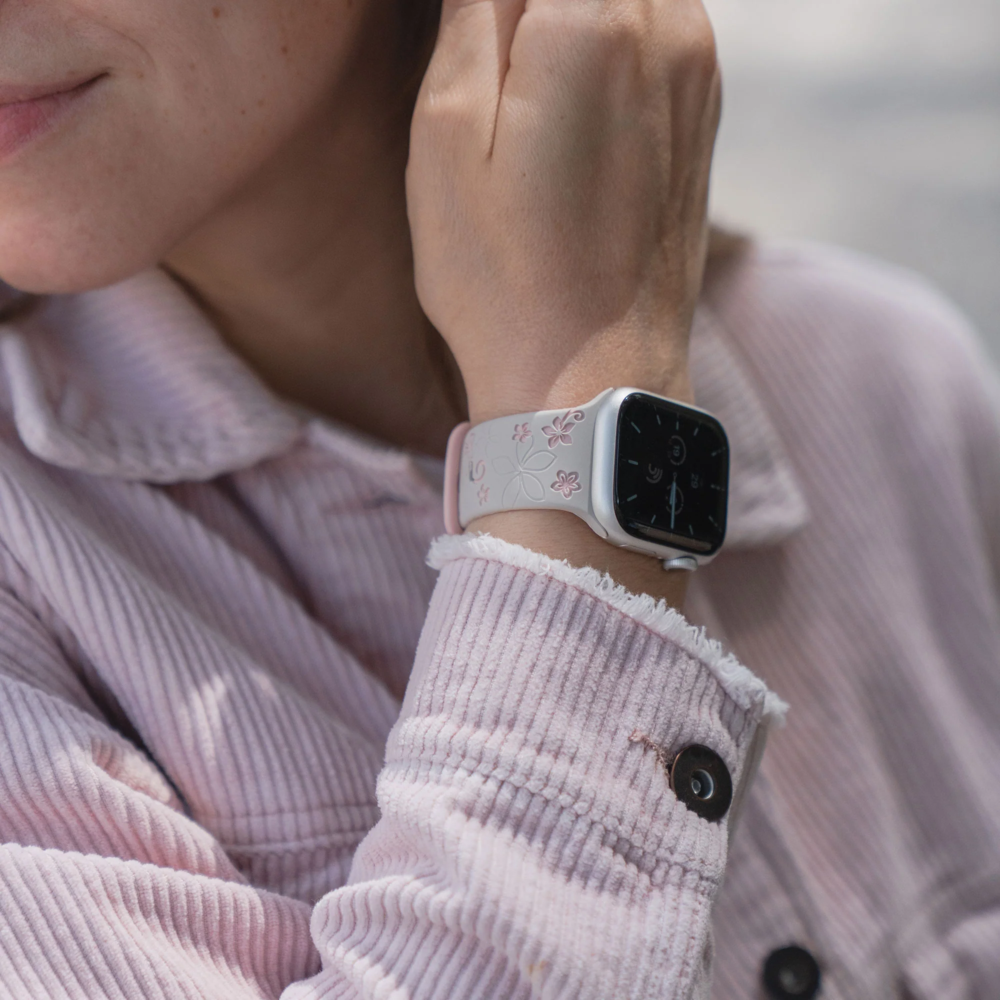 arktisband Apple Watch Silikonarmband "Bloom" - Image 14