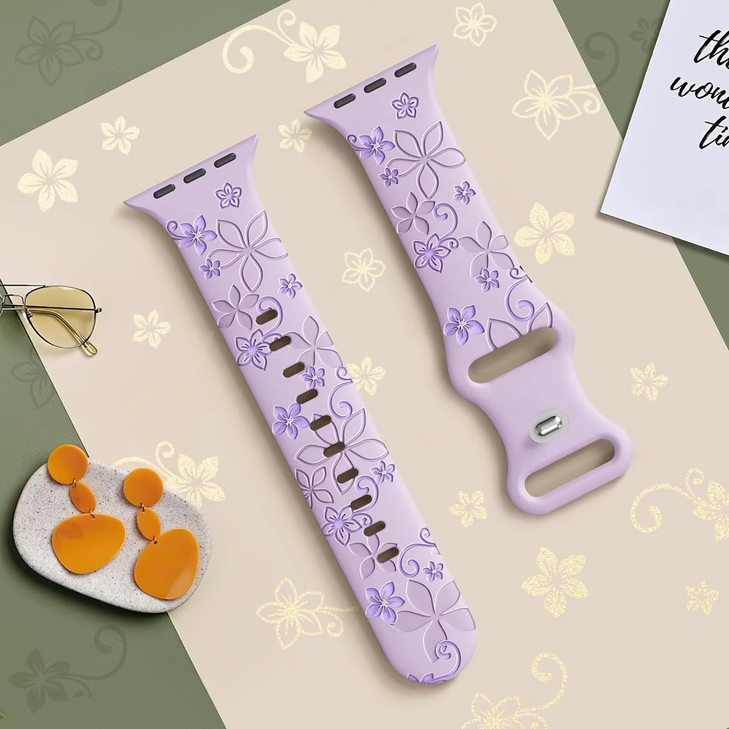 arktisband Apple Watch Silikonarmband "Bloom" - Image 23