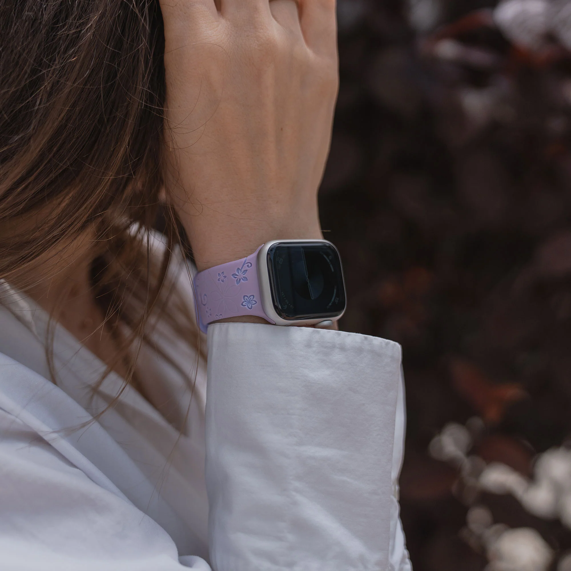 arktisband Apple Watch Silikonarmband "Bloom" - Image 24