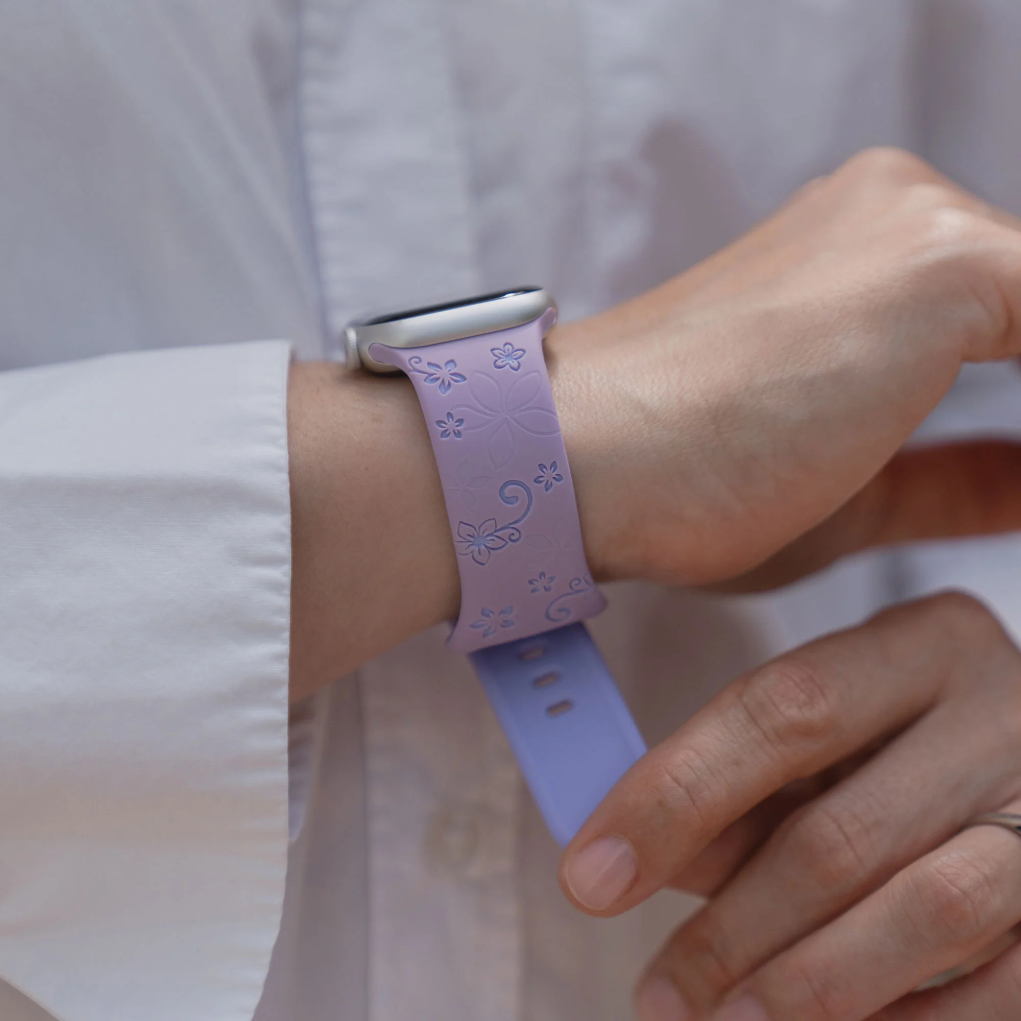arktisband Apple Watch Silikonarmband "Bloom" - Image 25