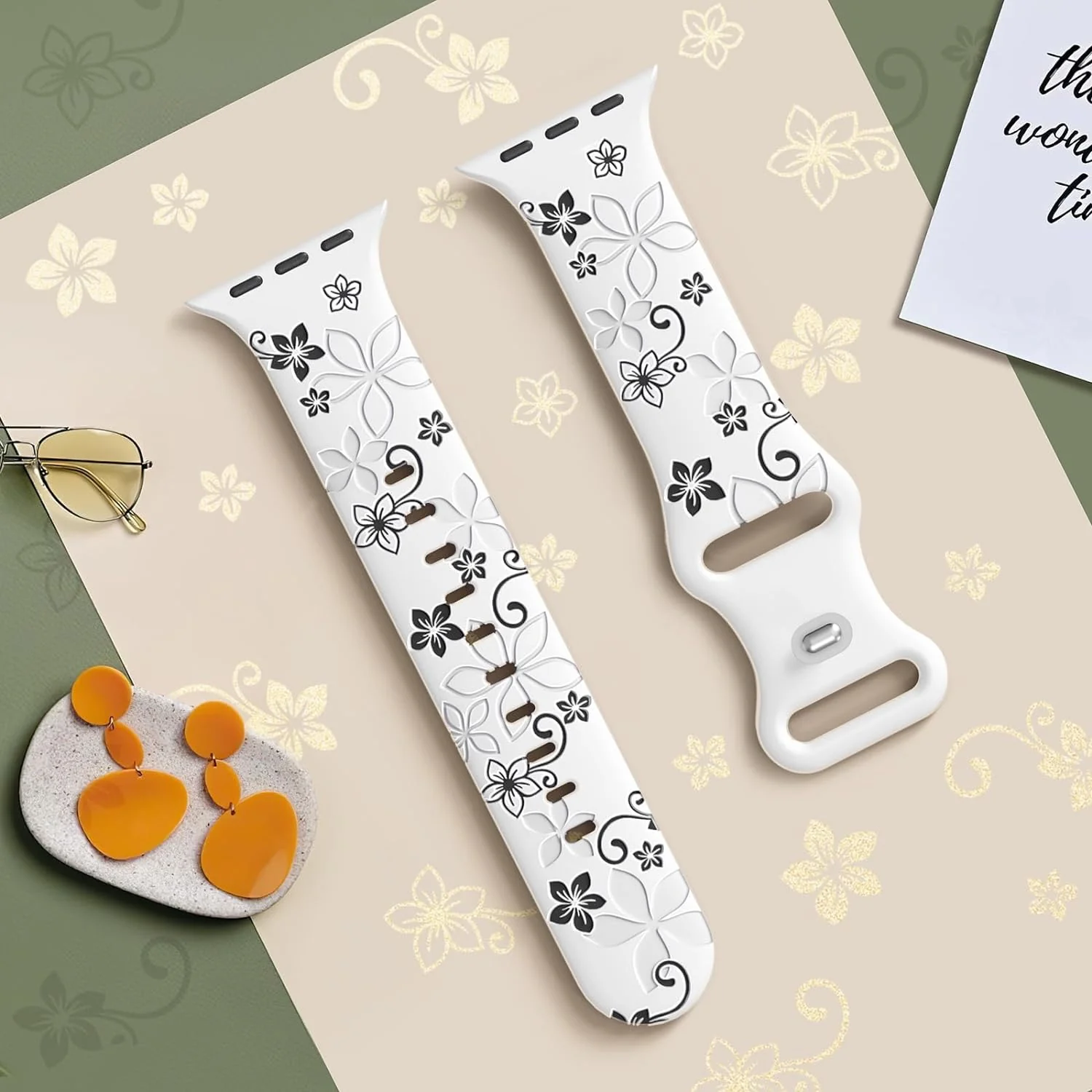 arktisband Apple Watch Silikonarmband "Bloom" - Image 27