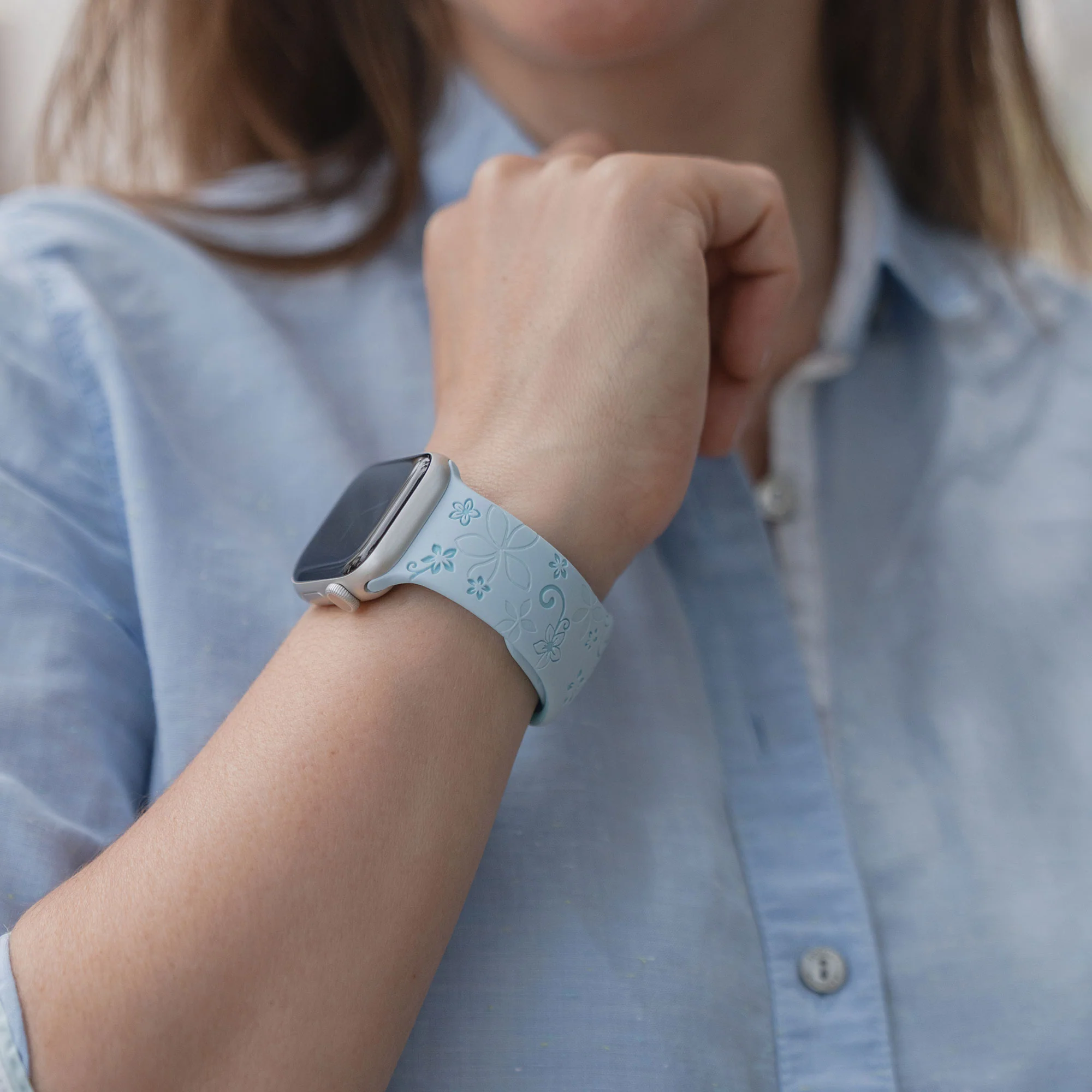 arktisband Apple Watch Silikonarmband "Bloom" - Image 33