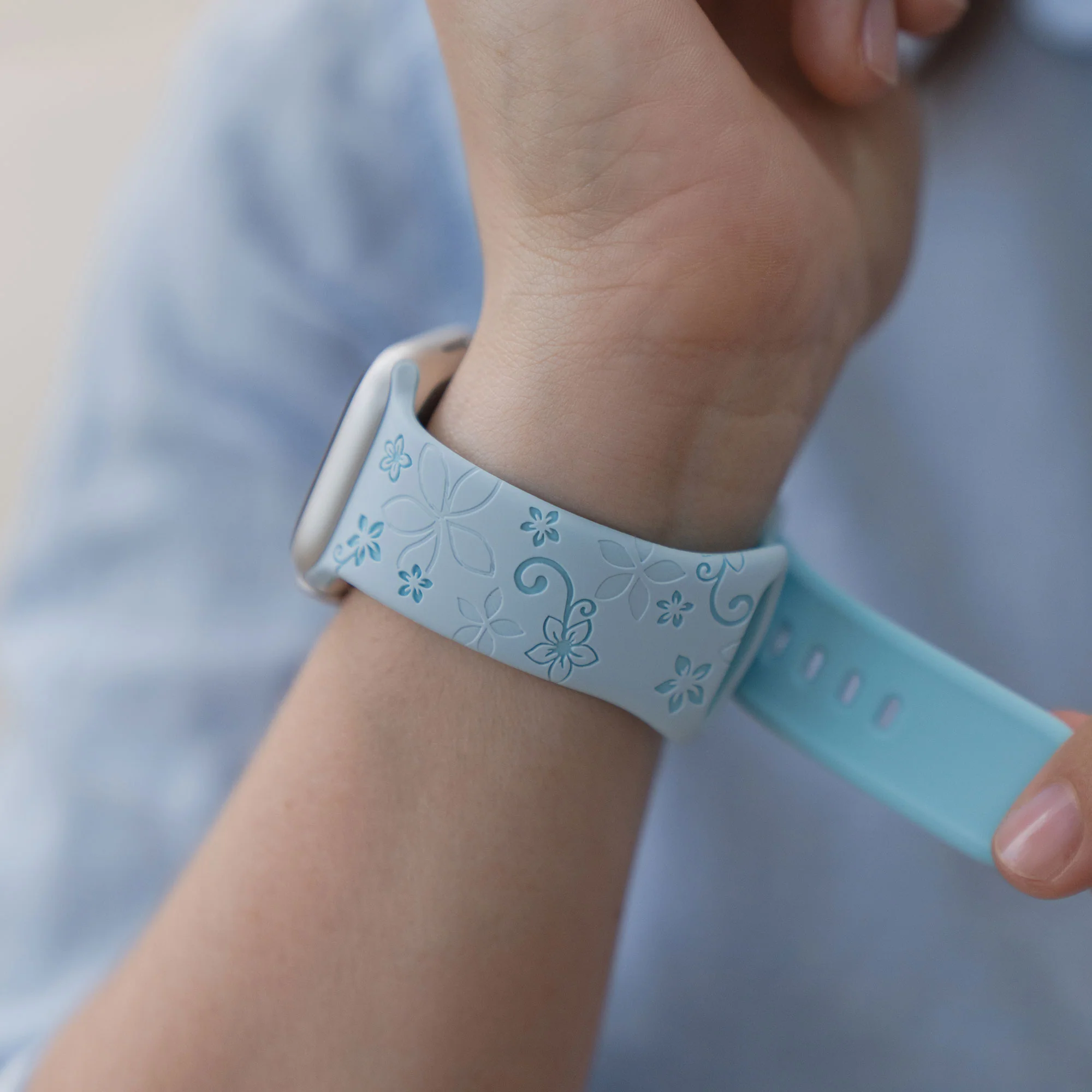 arktisband Apple Watch Silikonarmband "Bloom" - Image 34