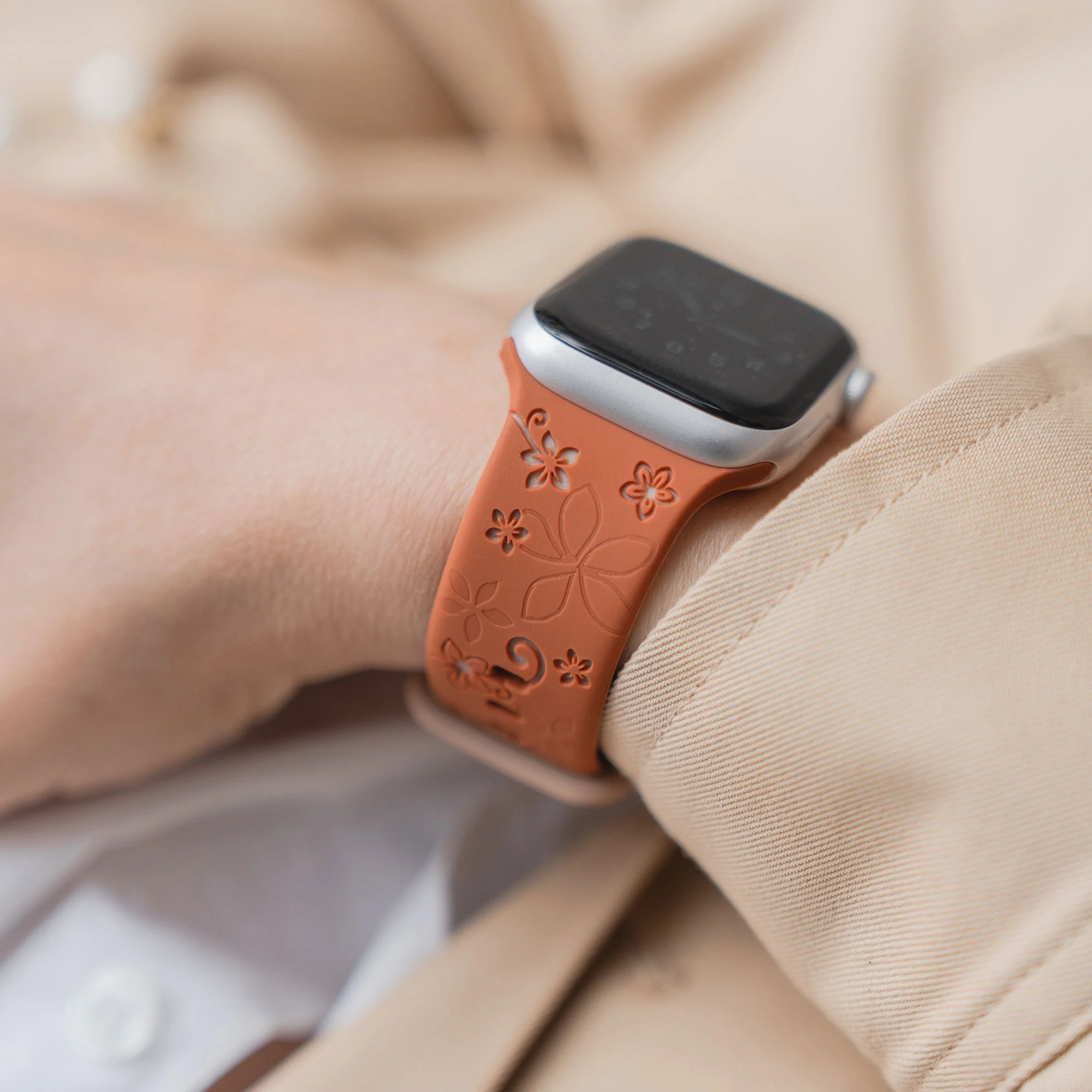 arktisband Apple Watch Silikonarmband "Bloom" - Image 38