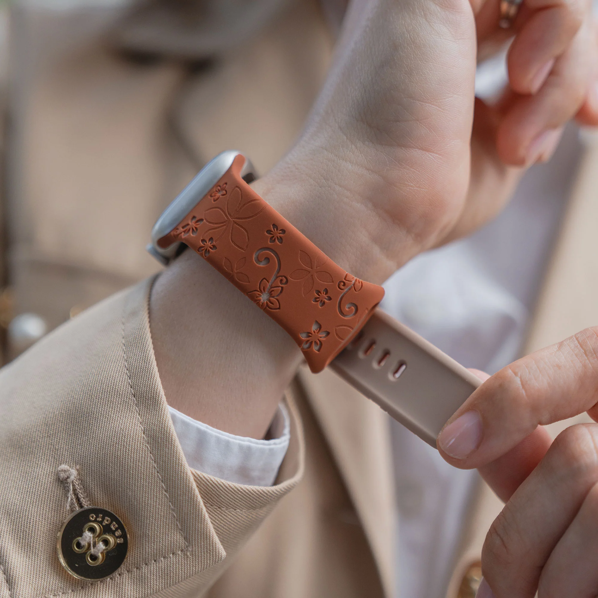 arktisband Apple Watch Silikonarmband "Bloom" - Image 39
