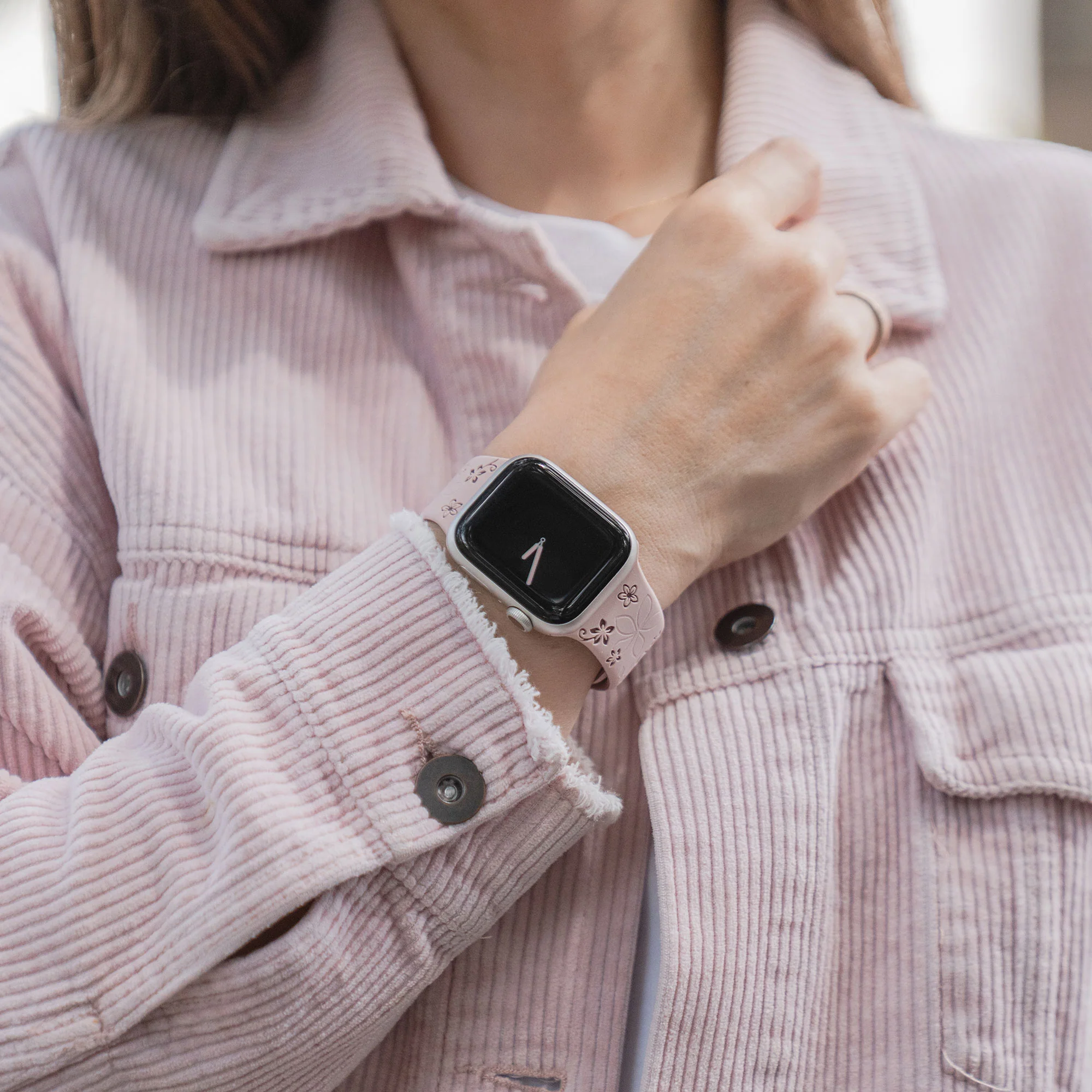 arktisband Apple Watch Silikonarmband "Bloom" - Image 4