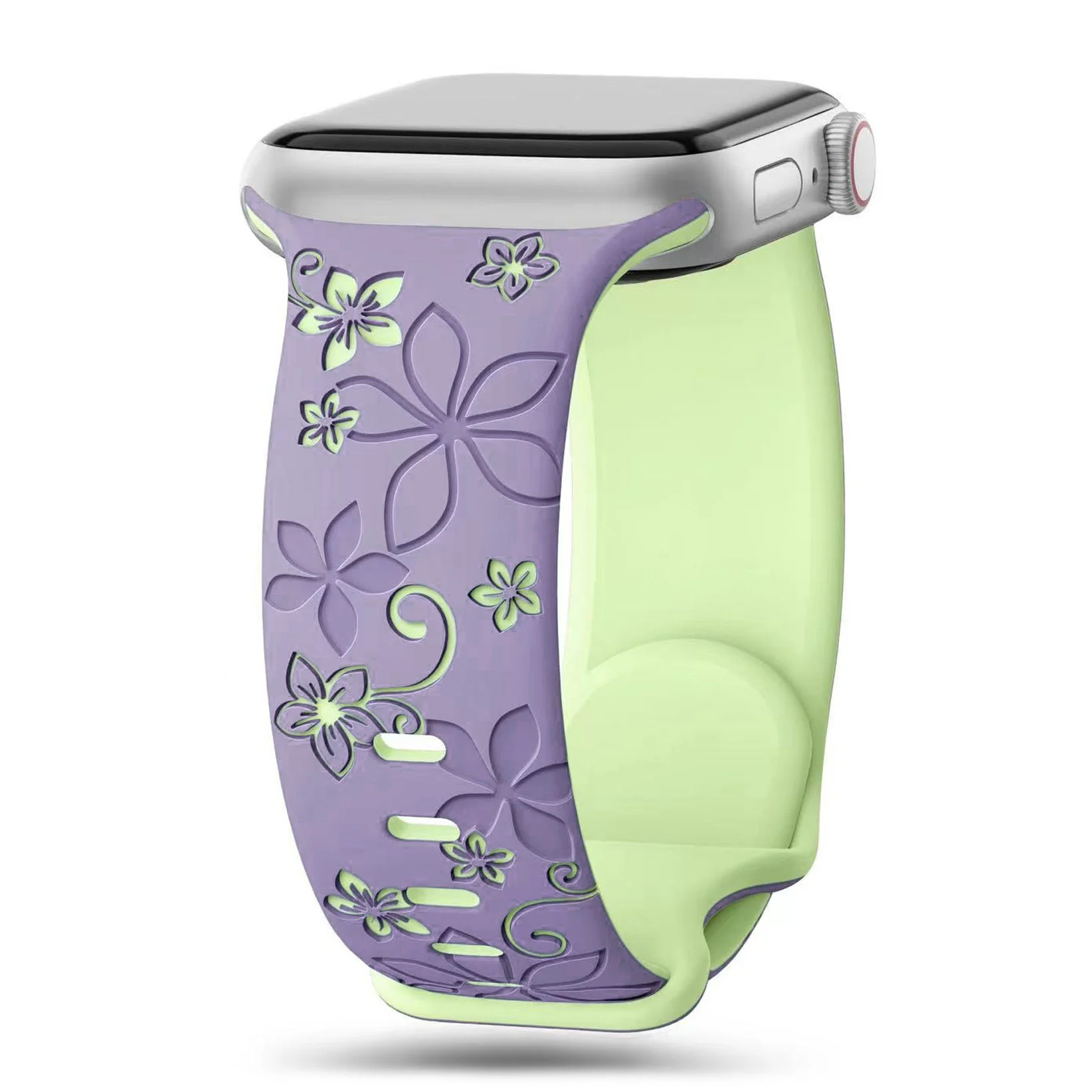 arktisband Apple Watch Silikonarmband "Bloom" - Image 40