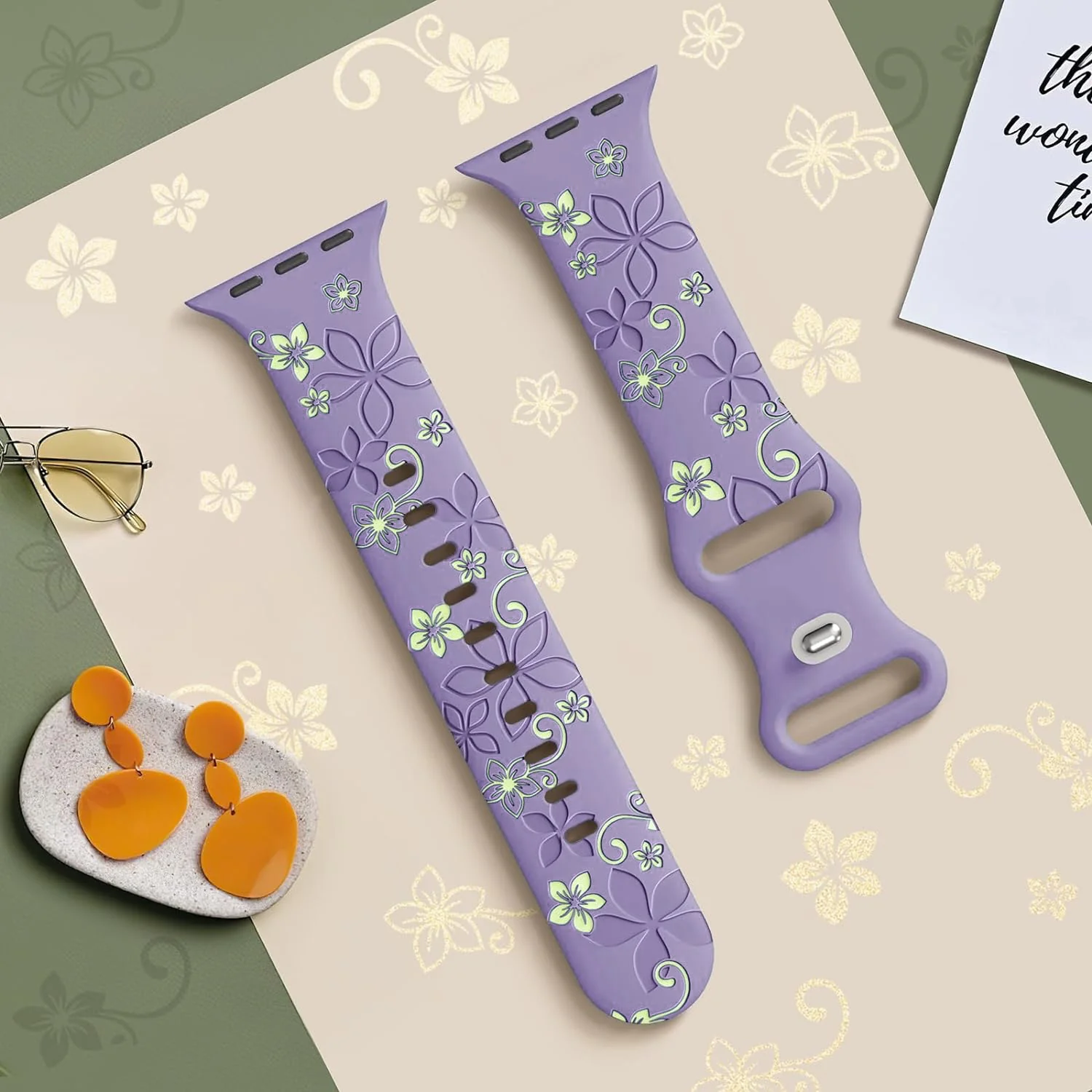 arktisband Apple Watch Silikonarmband "Bloom" - Image 42