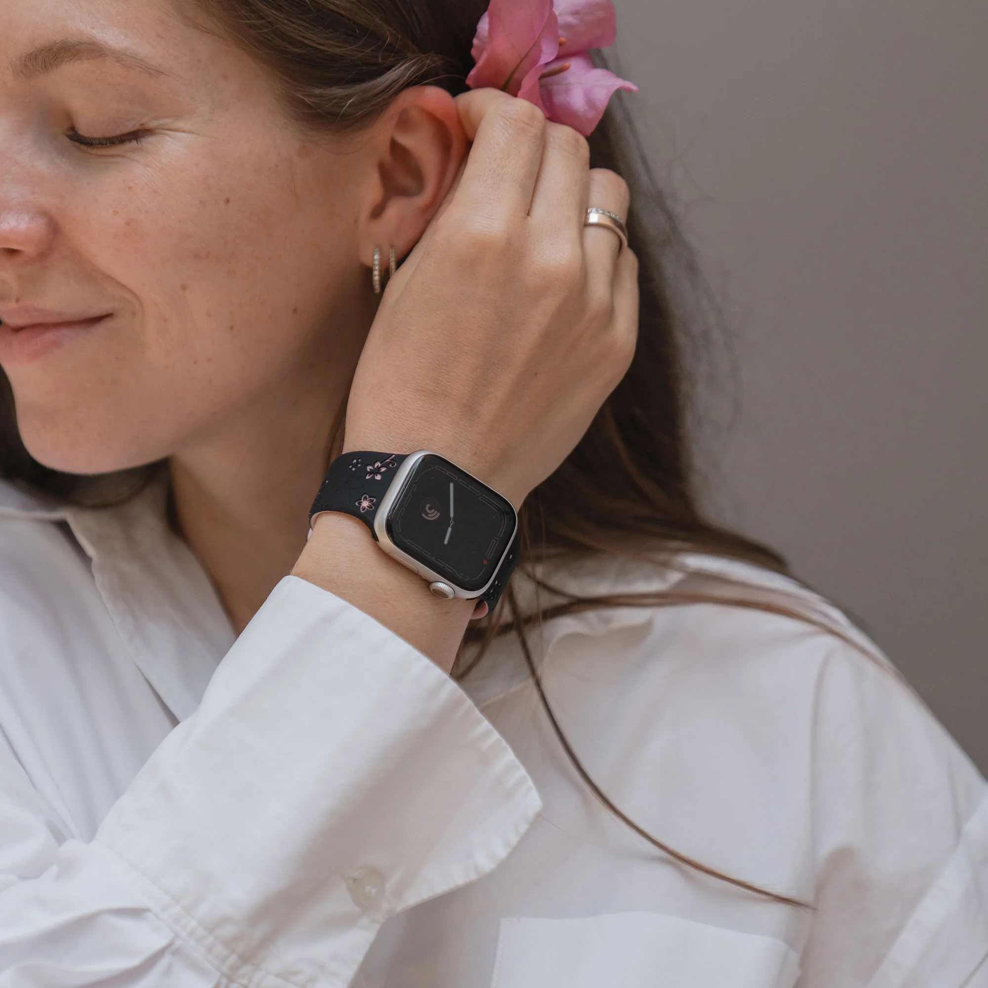 arktisband Apple Watch Silikonarmband "Bloom" - Image 9