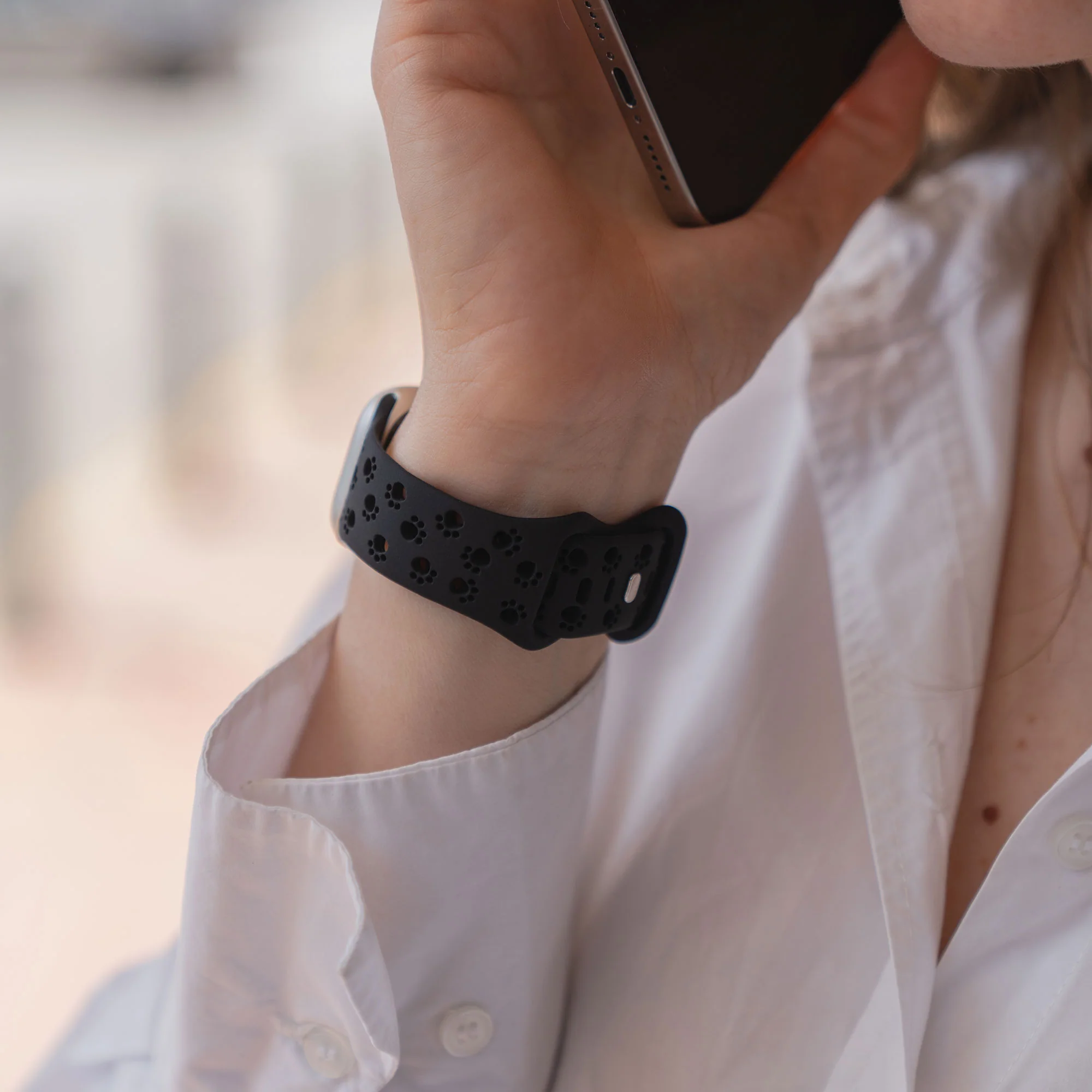 arktisband Apple Watch Silikonarmband "Paw" - Image 19