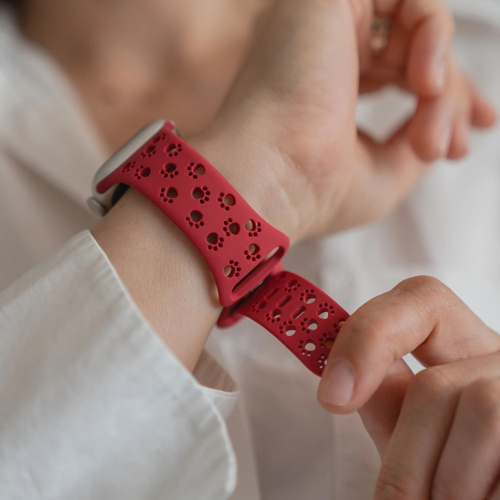 arktisband Apple Watch Silikonarmband "Paw" - Image 27