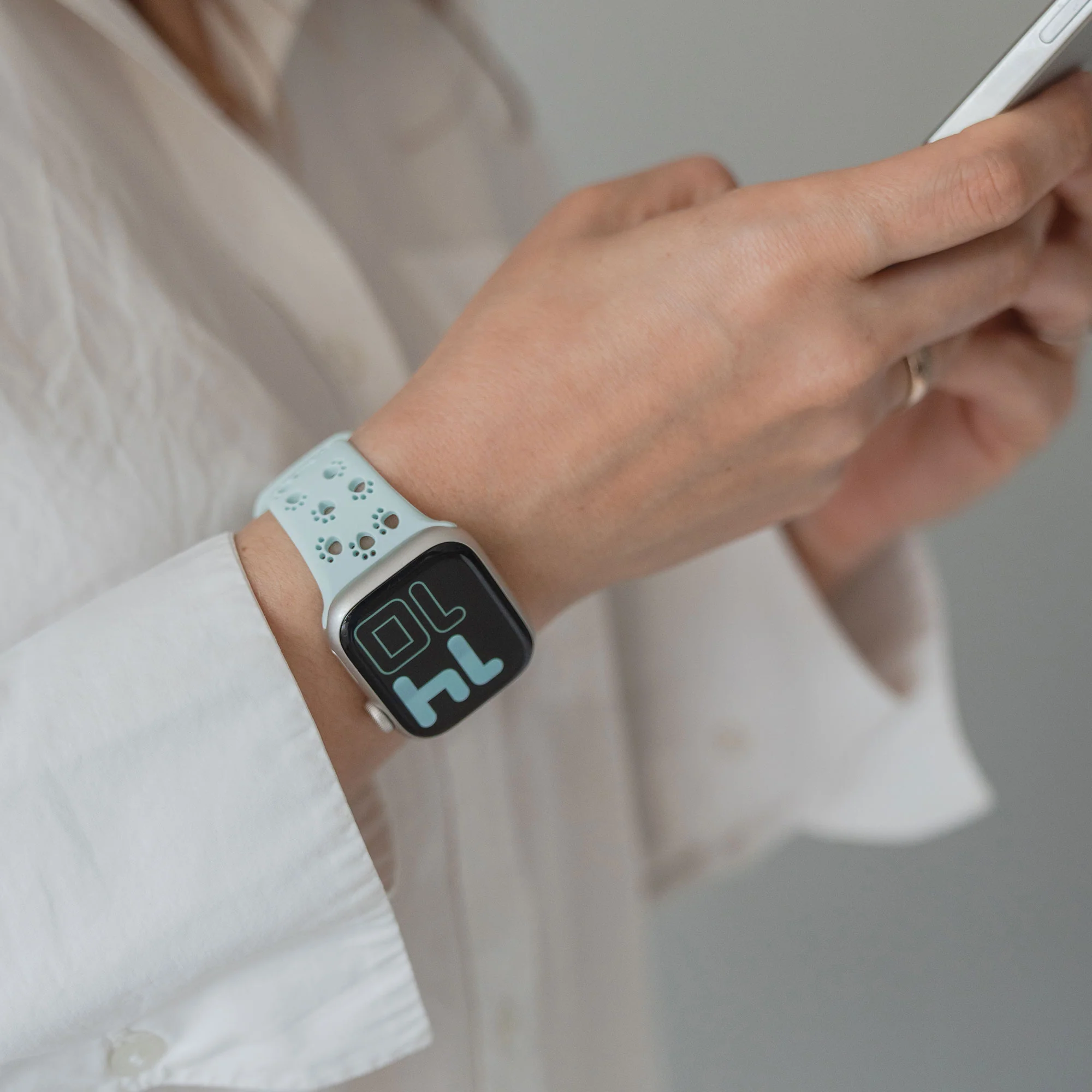 arktisband Apple Watch Silikonarmband "Paw" - Image 29