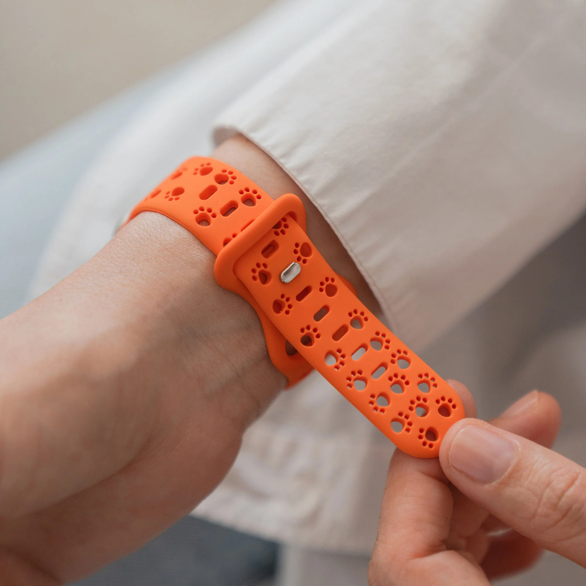 arktisband Apple Watch Silikonarmband "Paw" - Image 34