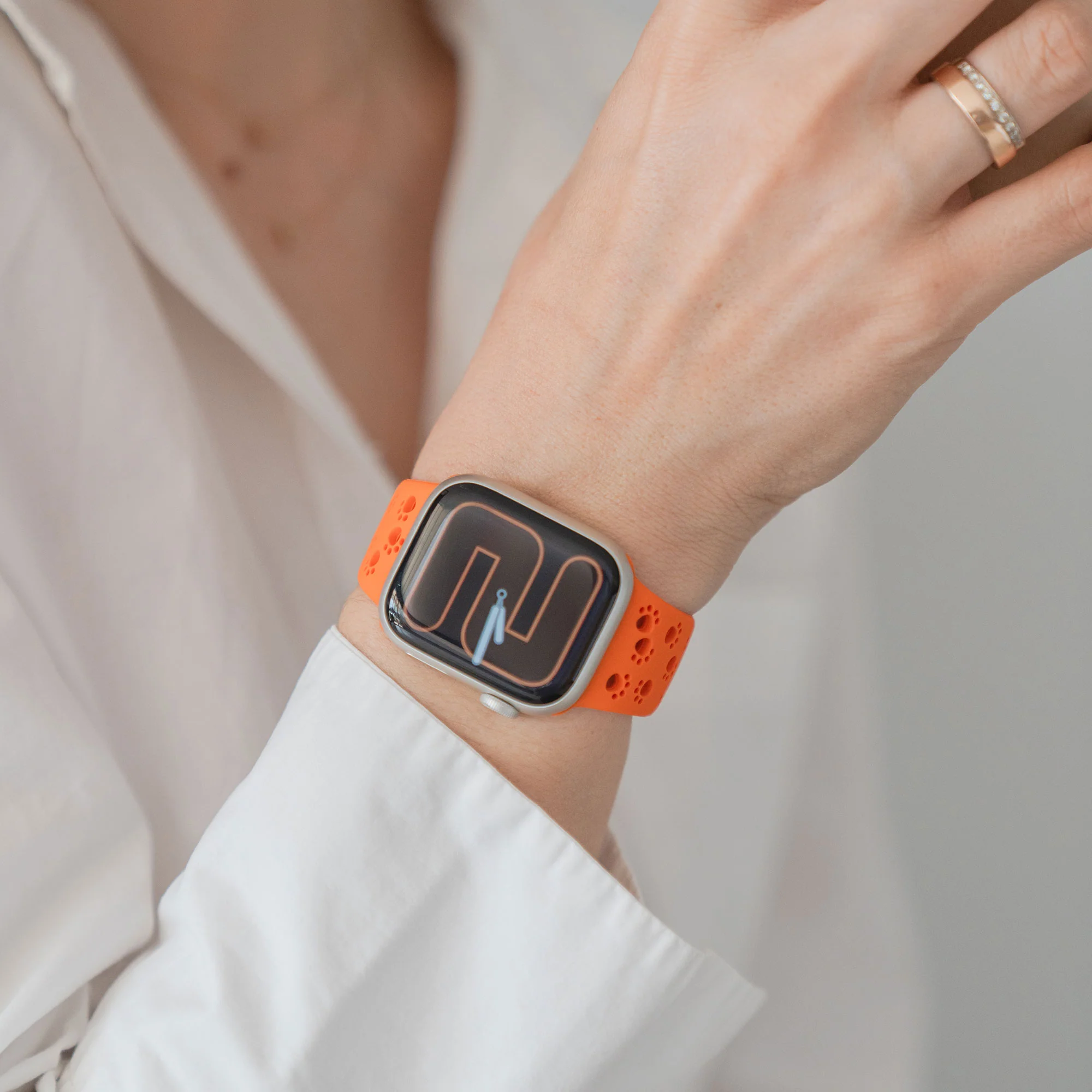 arktisband Apple Watch Silikonarmband "Paw" - Image 35