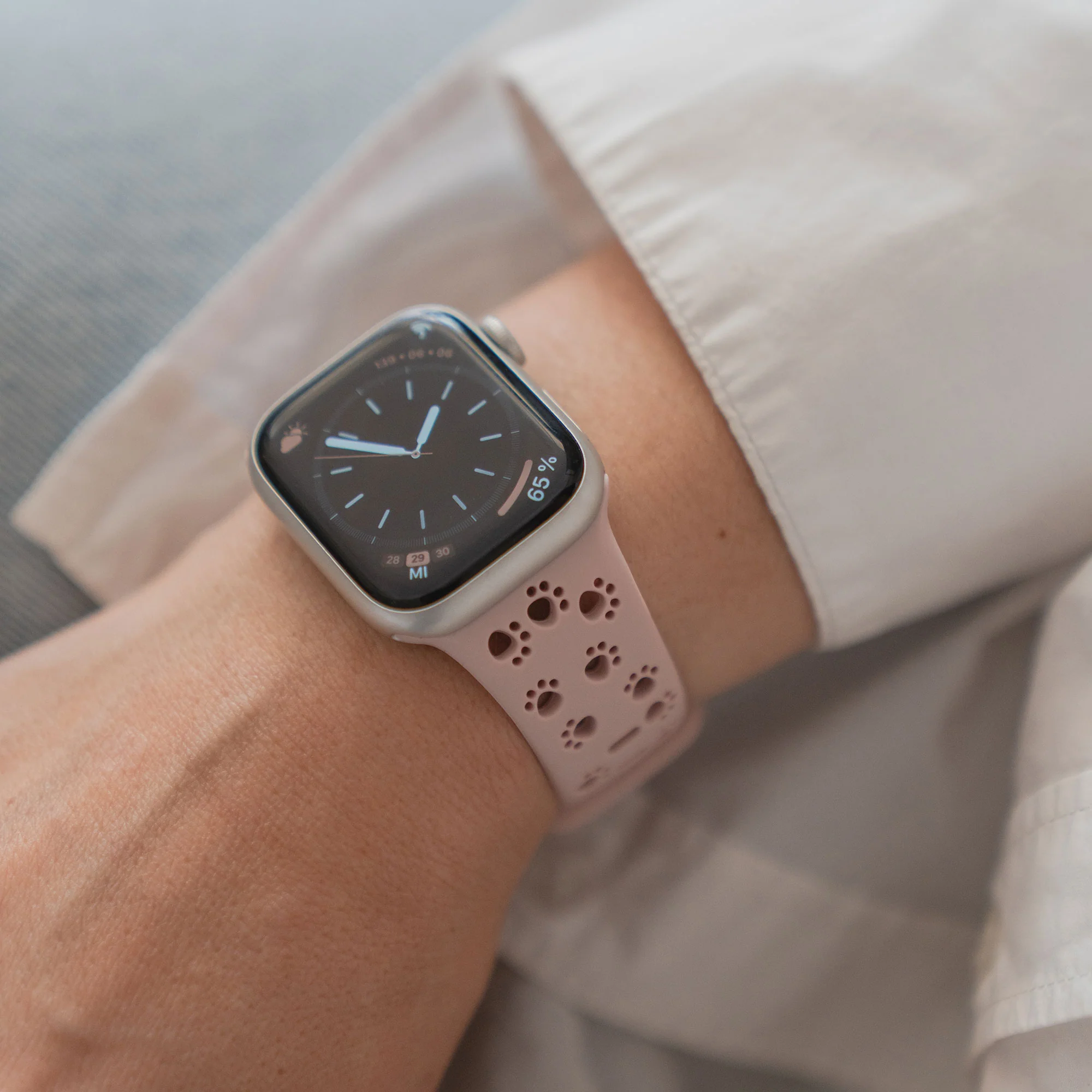arktisband Apple Watch Silikonarmband "Paw" - Image 5