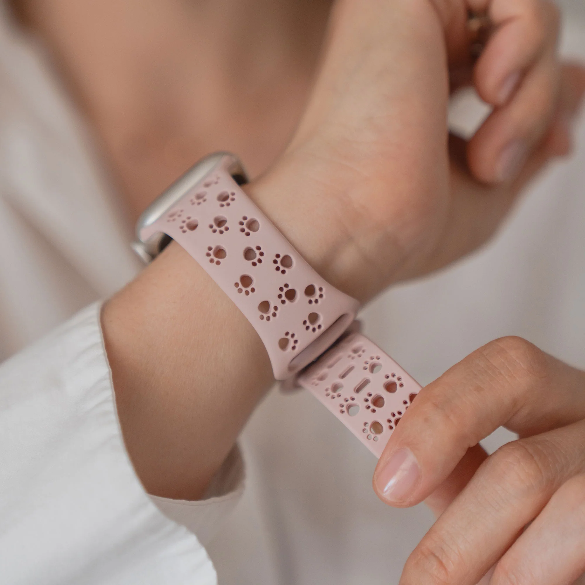 arktisband Apple Watch Silikonarmband "Paw" - Image 7