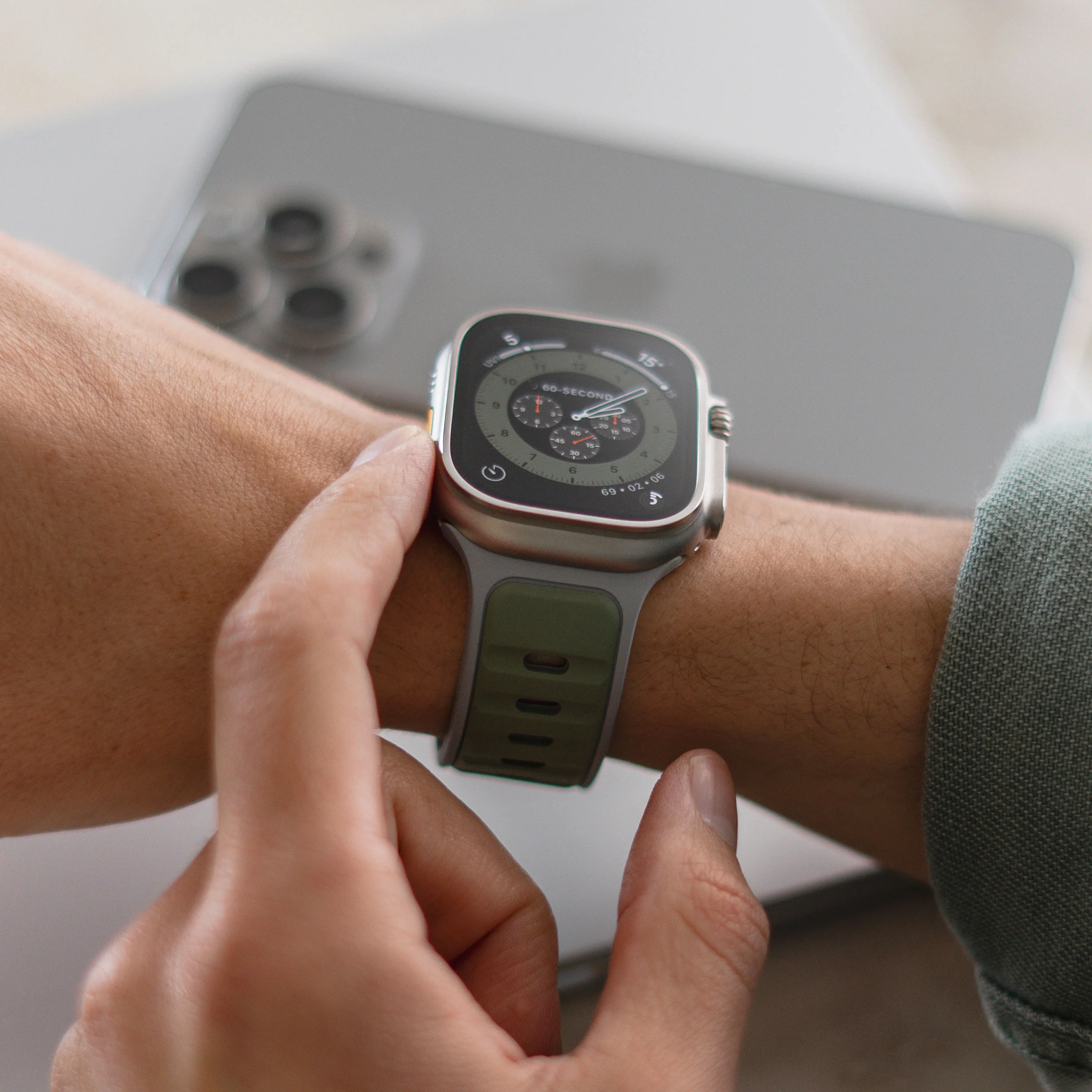 arktisband Apple Watch Silikonarmband „Swift“ - Image 12