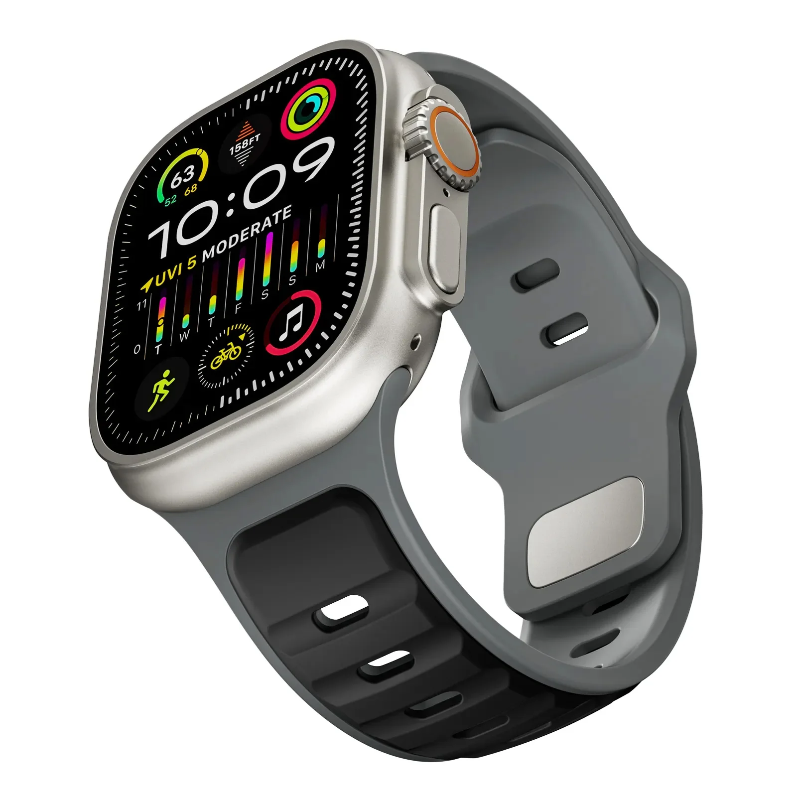 arktisband Apple Watch Silikonarmband „Swift“ - Image 36