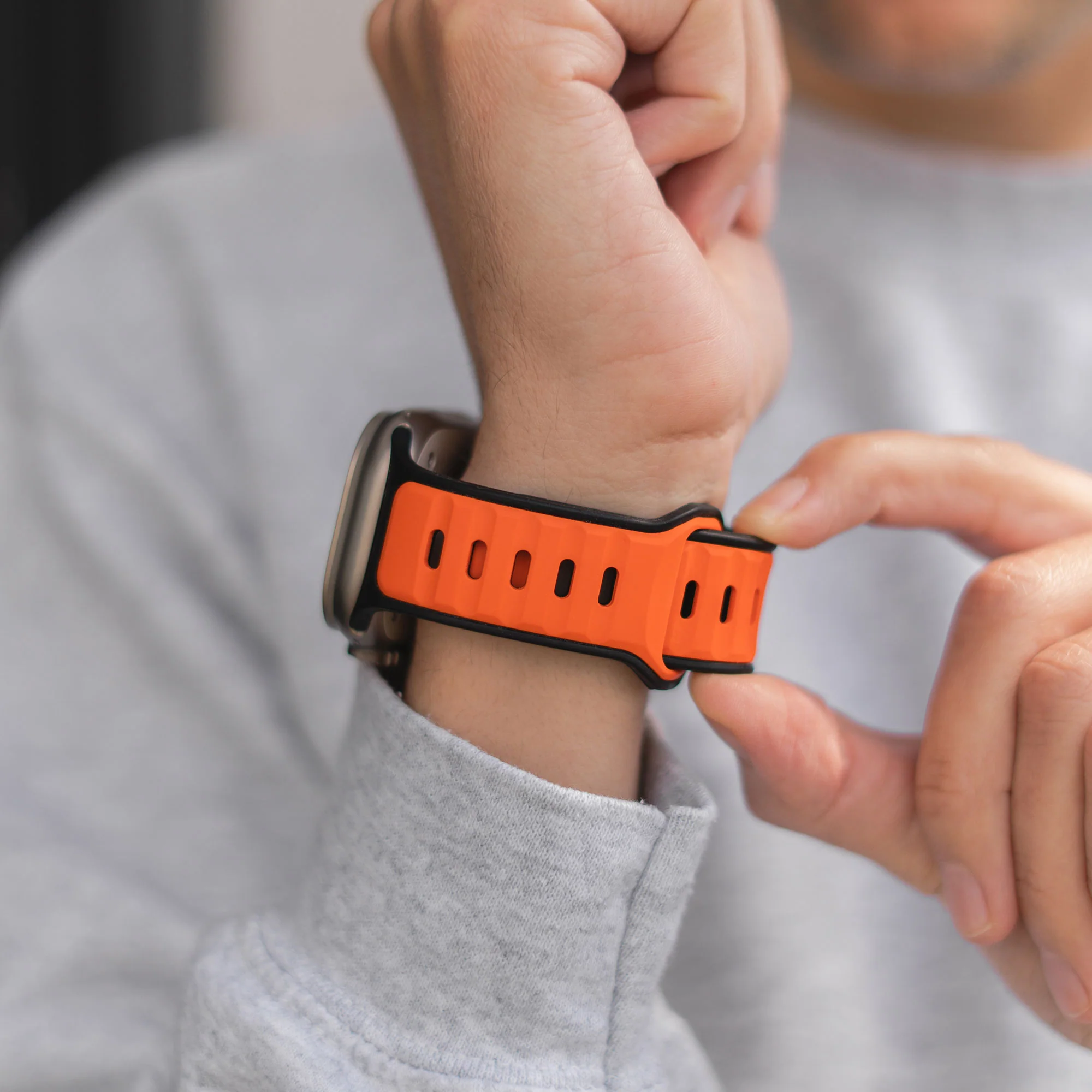 arktisband Apple Watch Silikonarmband „Swift“ - Image 5
