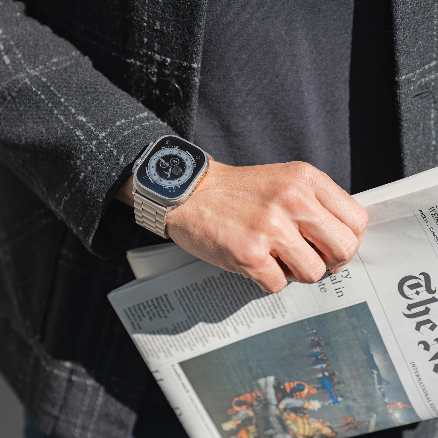 arktisband Apple Watch Ultra Edelstahl Armband - Image 6