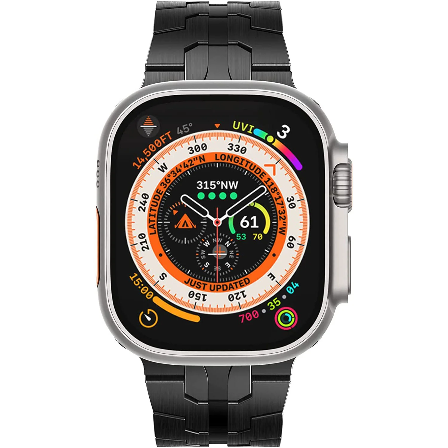 arktisband Apple Watch Ultra Edelstahl Armband "Pathfinder" - Image 10